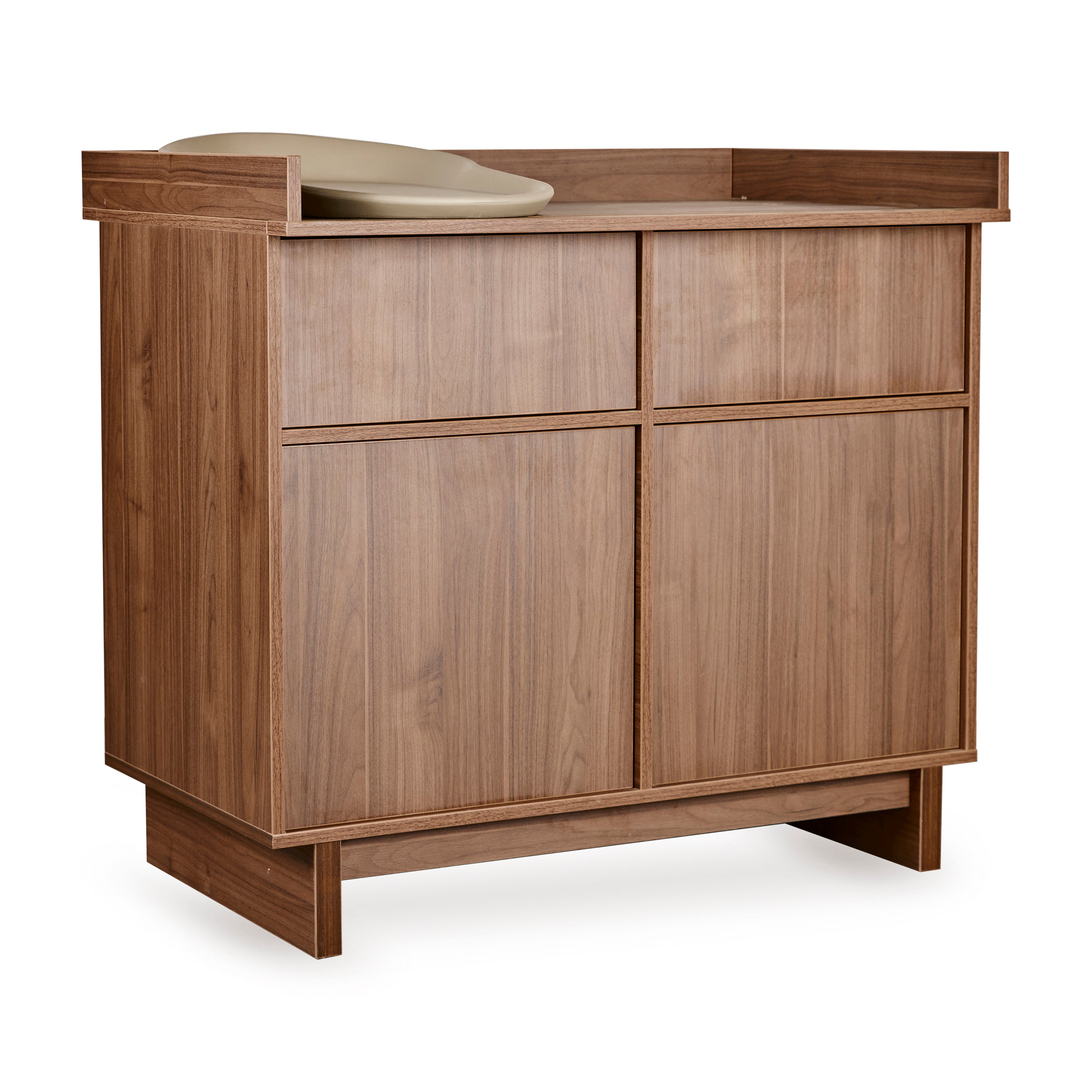 Quax Kyo Kommode mit Wickelaufsatz walnut