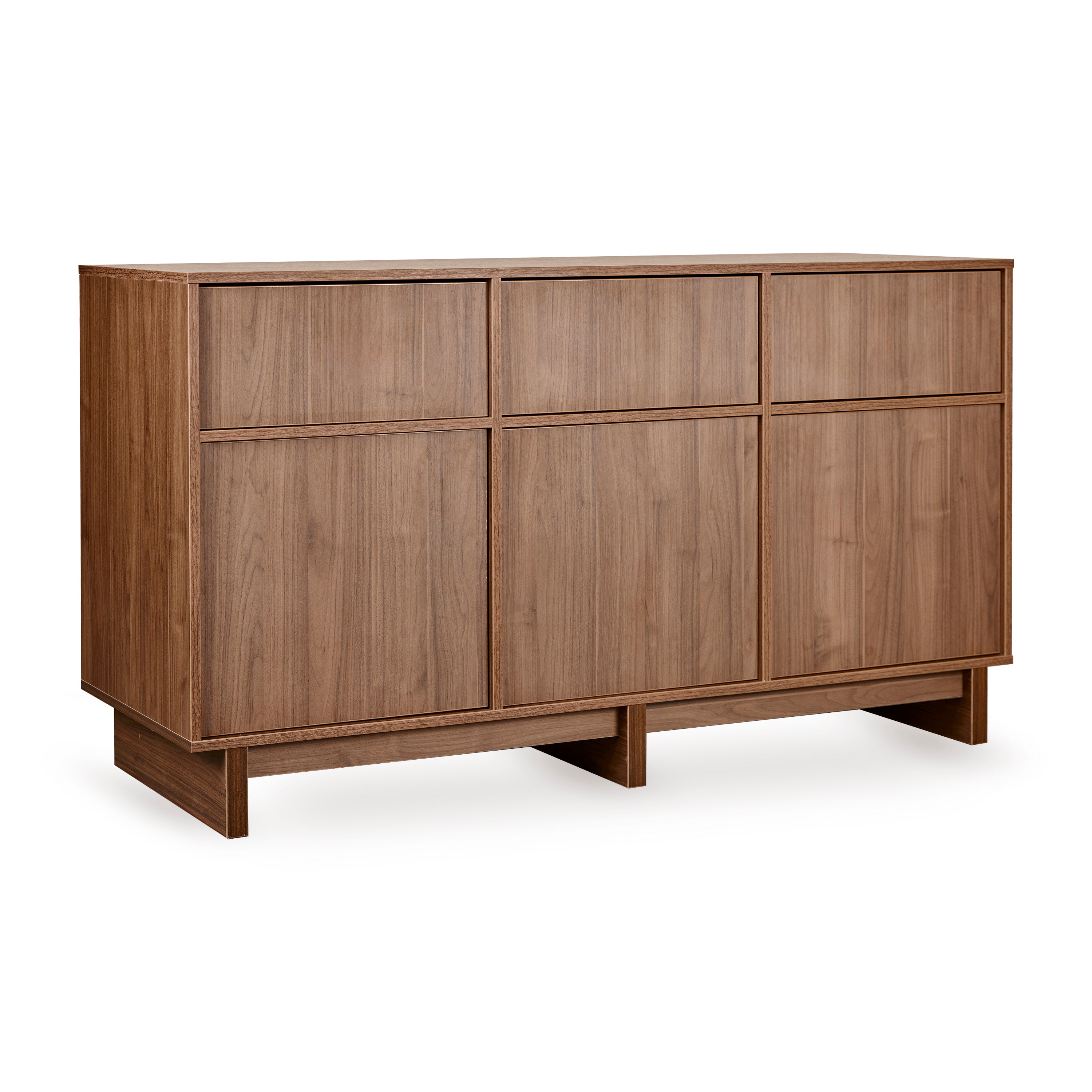 Quax Kyo Kommode XL mit Wickelaufsatz walnut