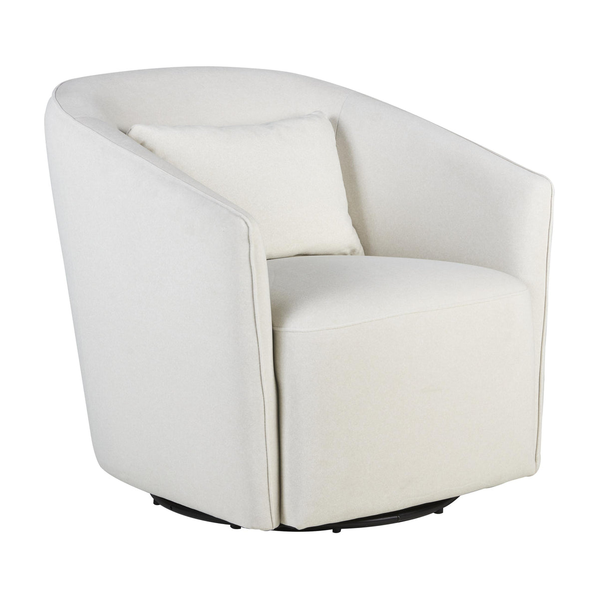 Quax Schaukel-und Drehstuhl Gomi Mohair beige