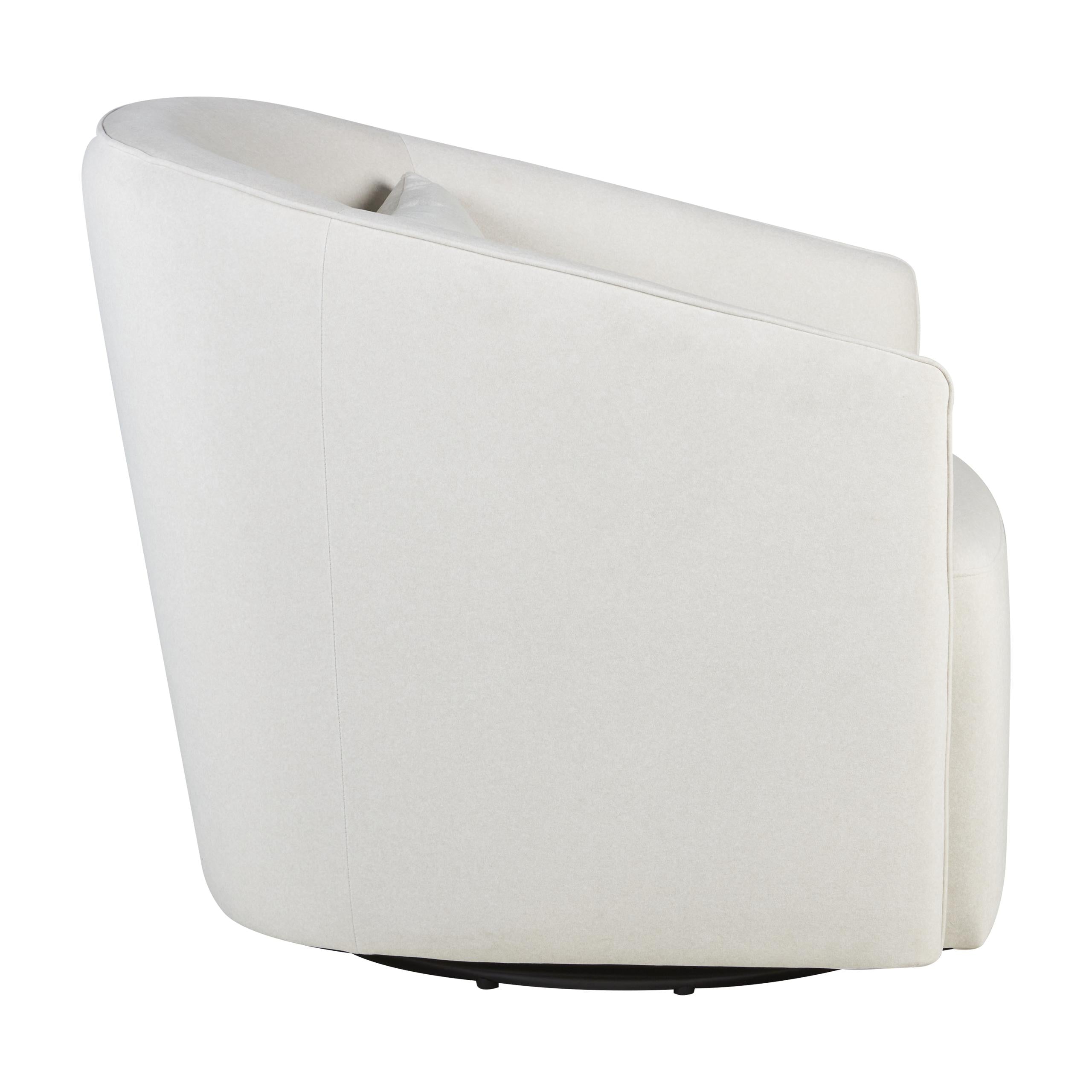 Quax Schaukel-und Drehstuhl Gomi Mohair beige