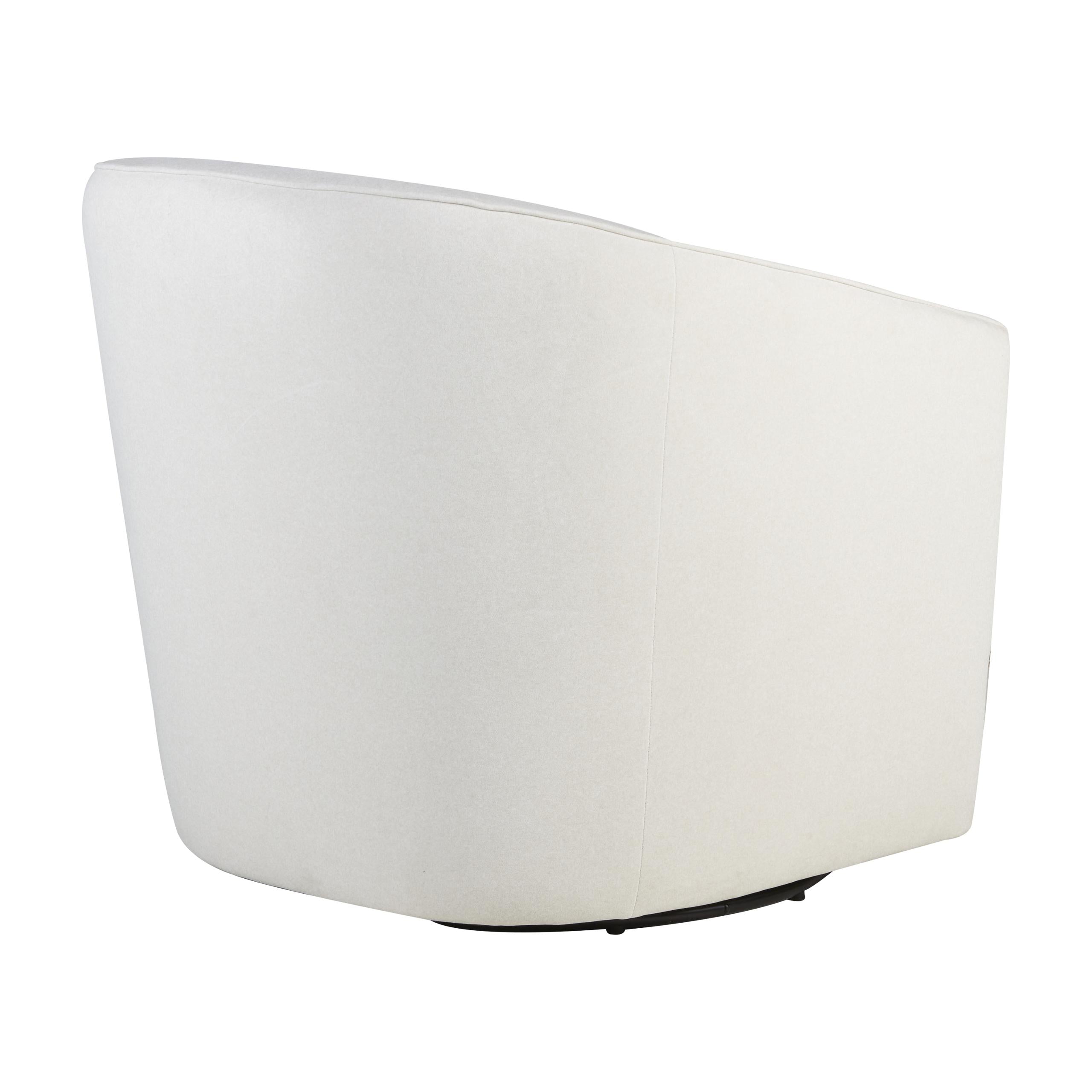 Quax Schaukel-und Drehstuhl Gomi Mohair beige