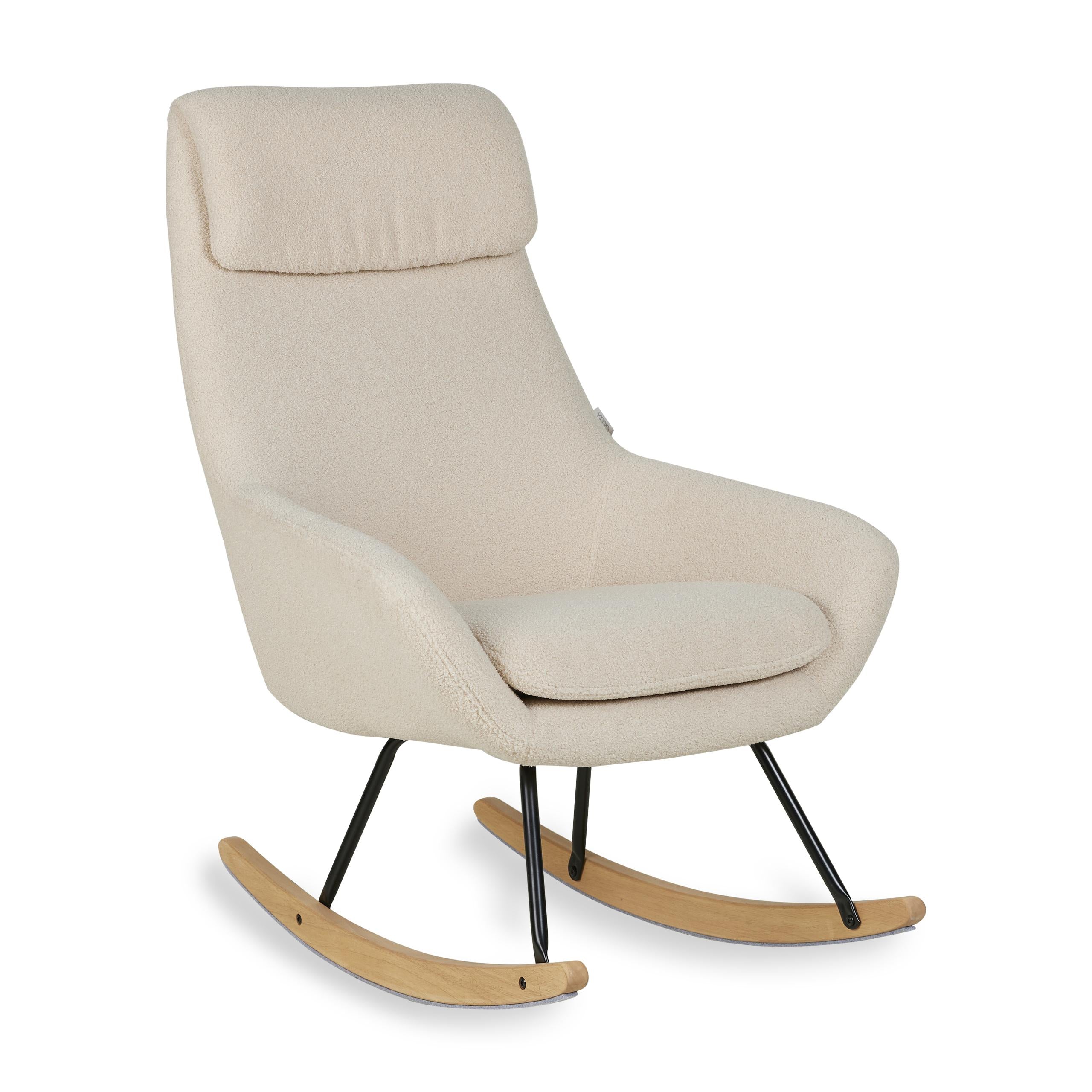 Quax Schaukelstuhl für Erwachsene Nordic Sheep beige