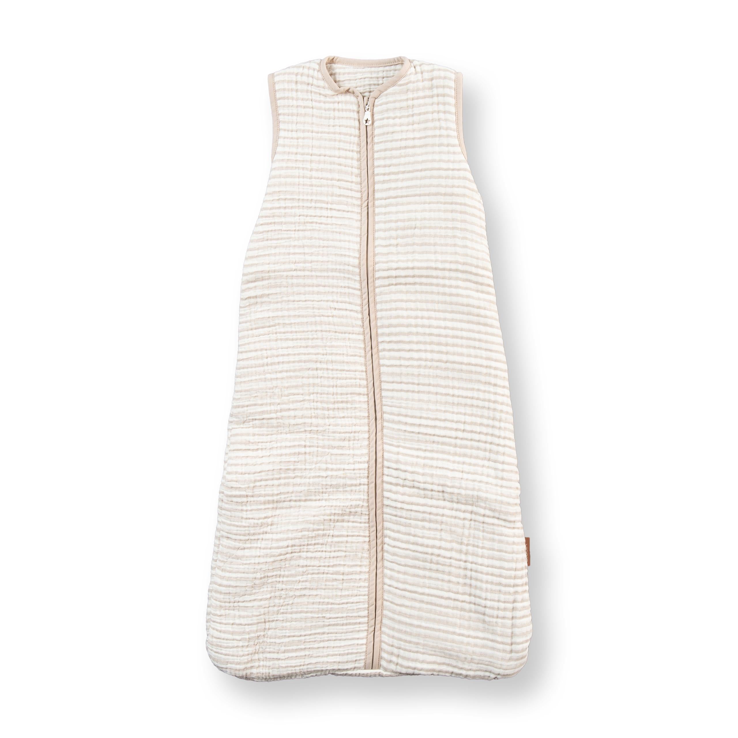 Quax Natural Winterschlafsack Musselin 65/80 cm (3-20M) Stripe