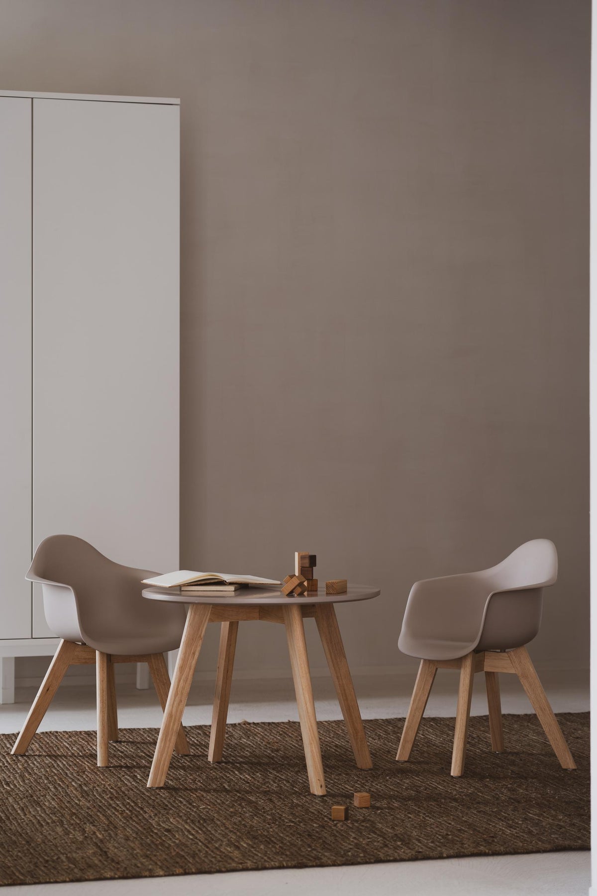 Quax Spieltisch rund clay