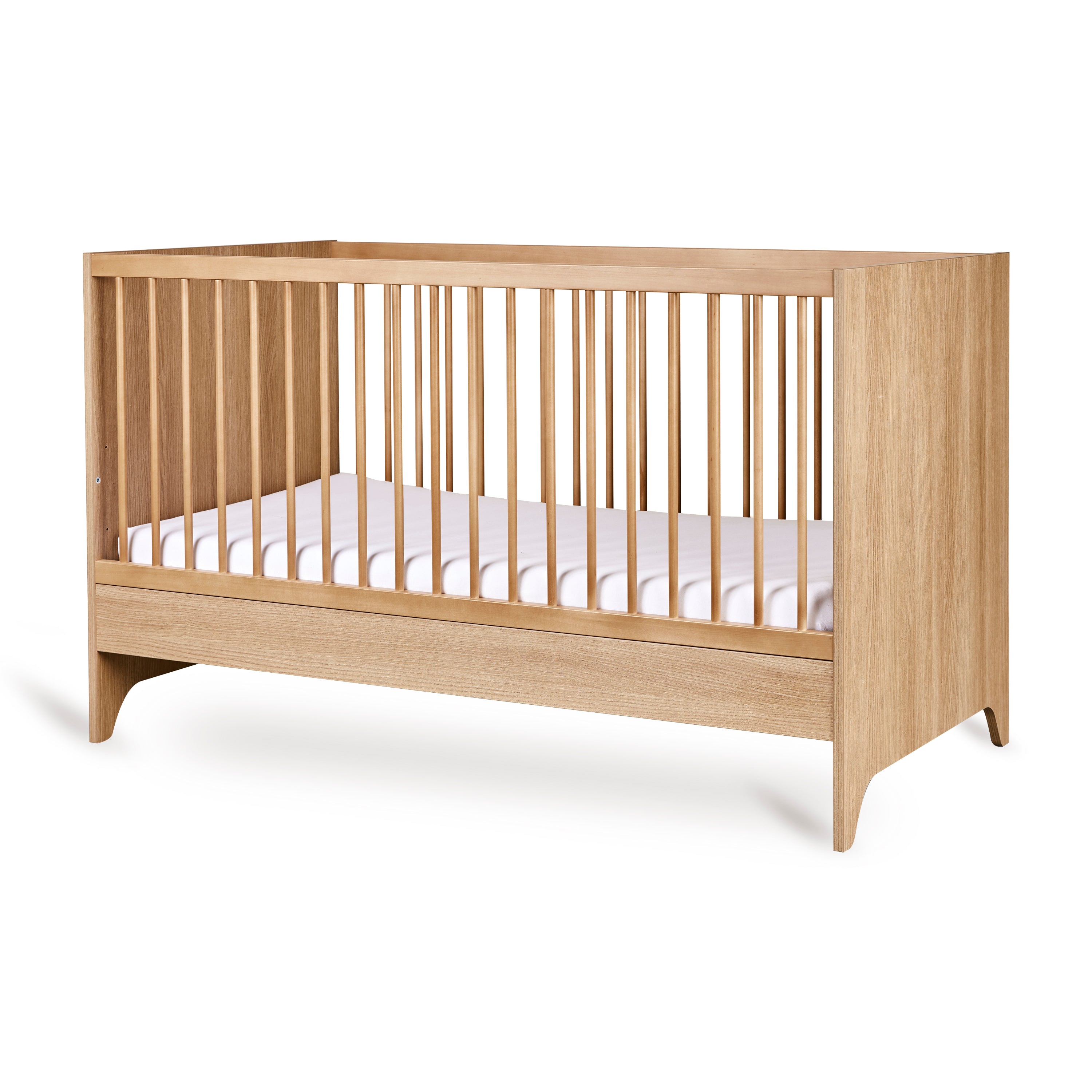 Quax Tsugi Kinderbett 70 x 140 cm honey ash