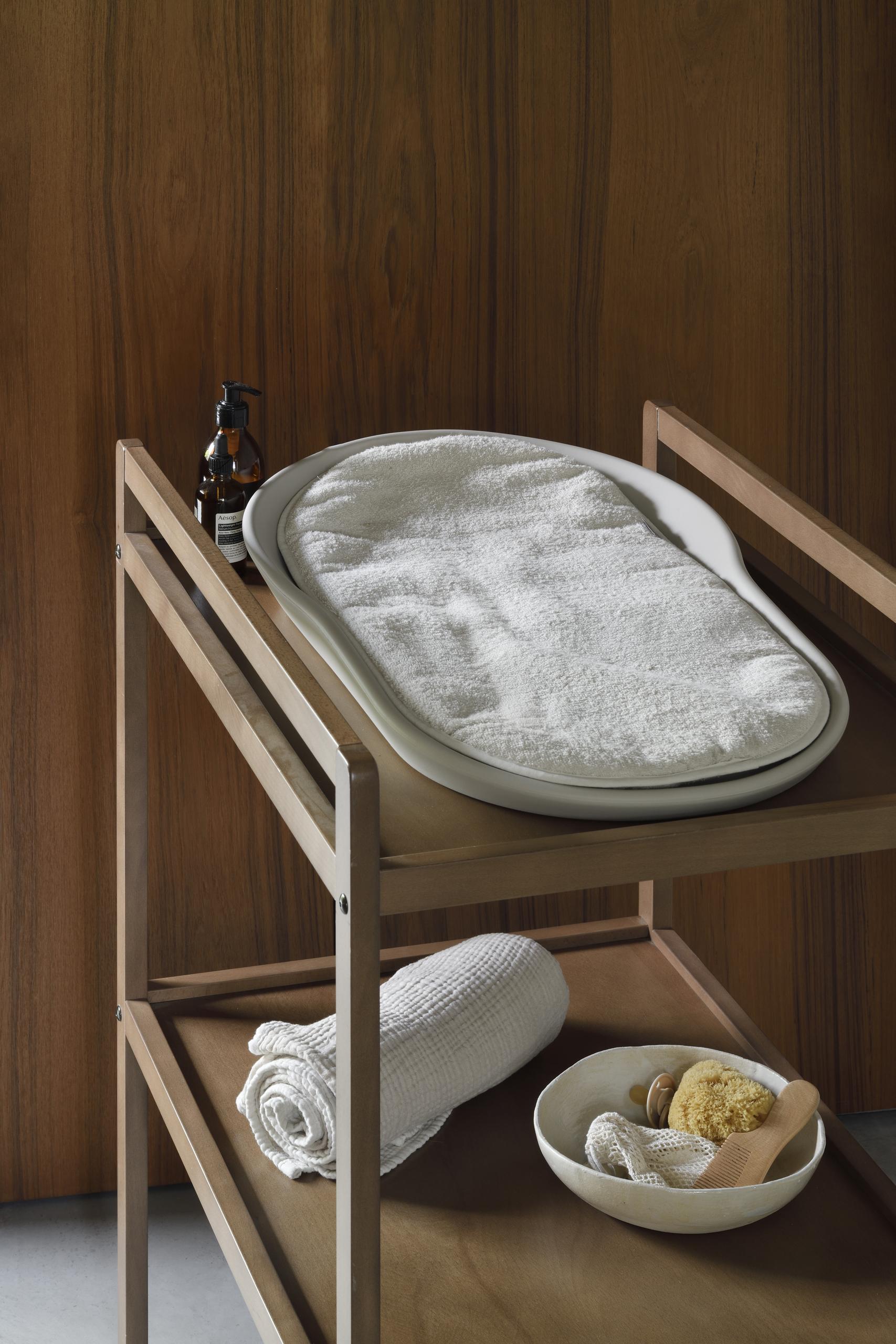 Quax Wickelkissen Mamee Einlage Frottee Clay