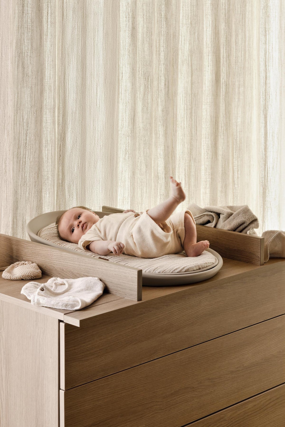 Quax Wickelkissen Mamee Einlage Musselin Stripes