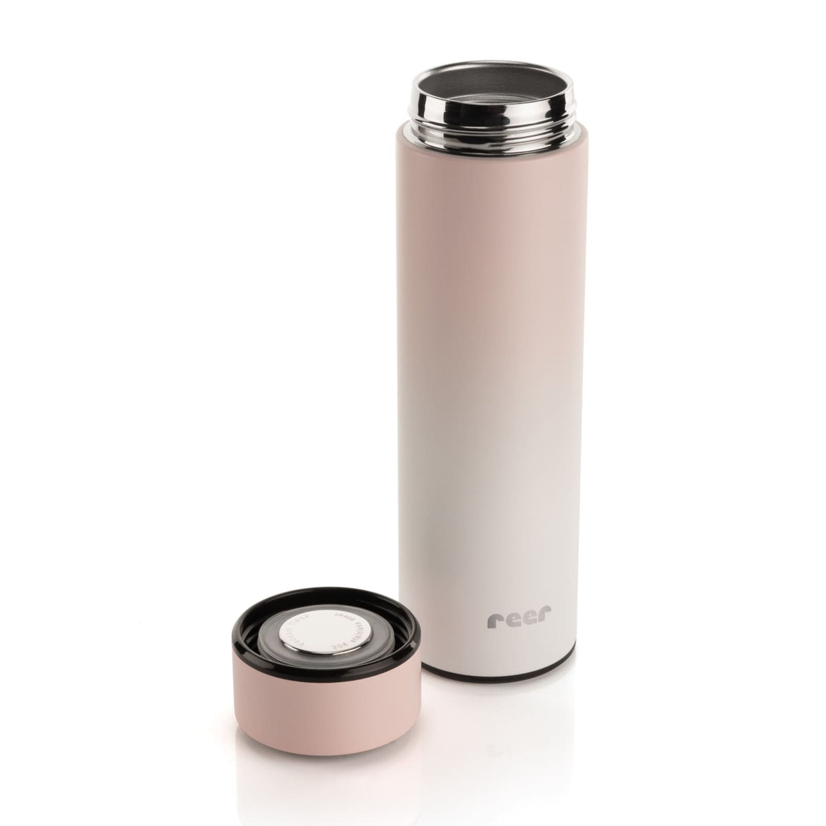 Reer ColourDesign Edelstahl-Isolierflasche rosa 450ml