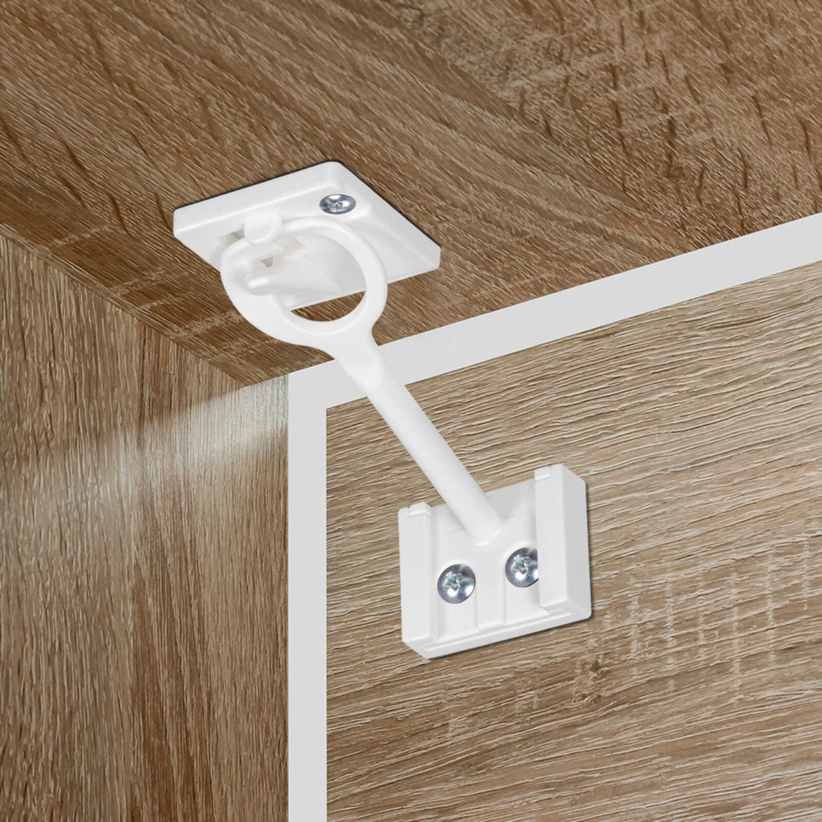 REER Schrank- und Schubladensicherung - doppelter öffnungsmechanismus