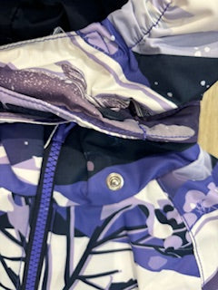 Reima Reimatec Kinder Skijacke Muonio breezy violet