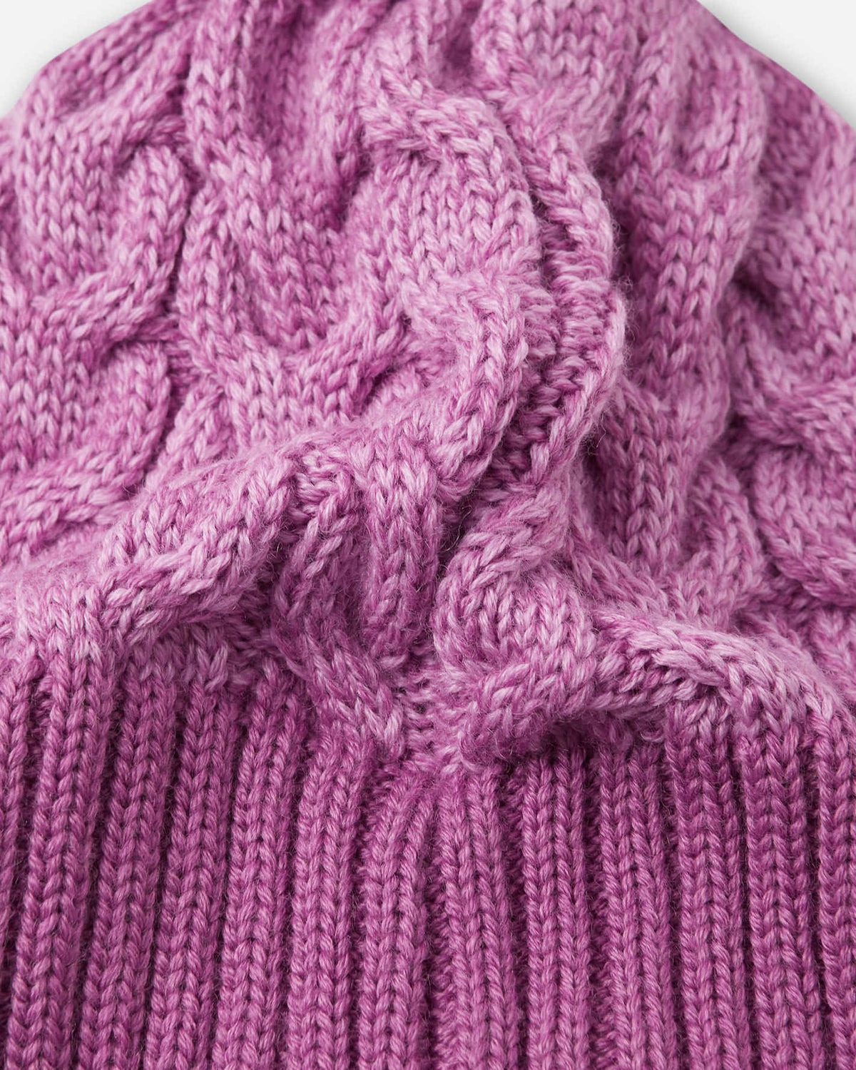 Reima Strickmütze Paljakka Red Violett