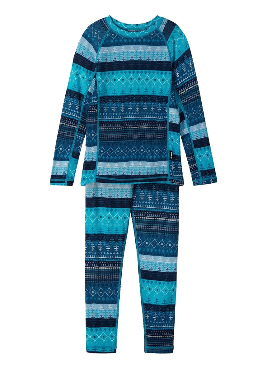 Reima Kinder Funktionsunterwäsche Set Taitoa navy blue