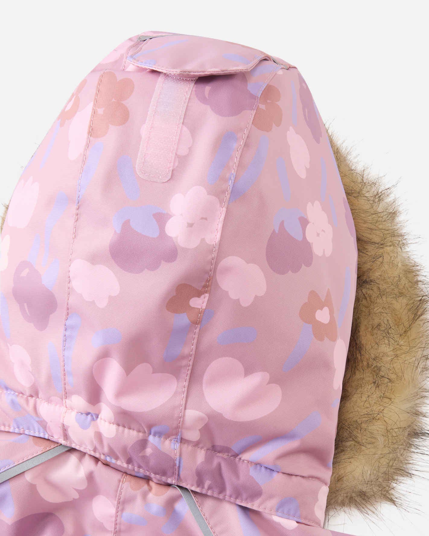 ReimaTec Winter Overall Lappi Grey Pink