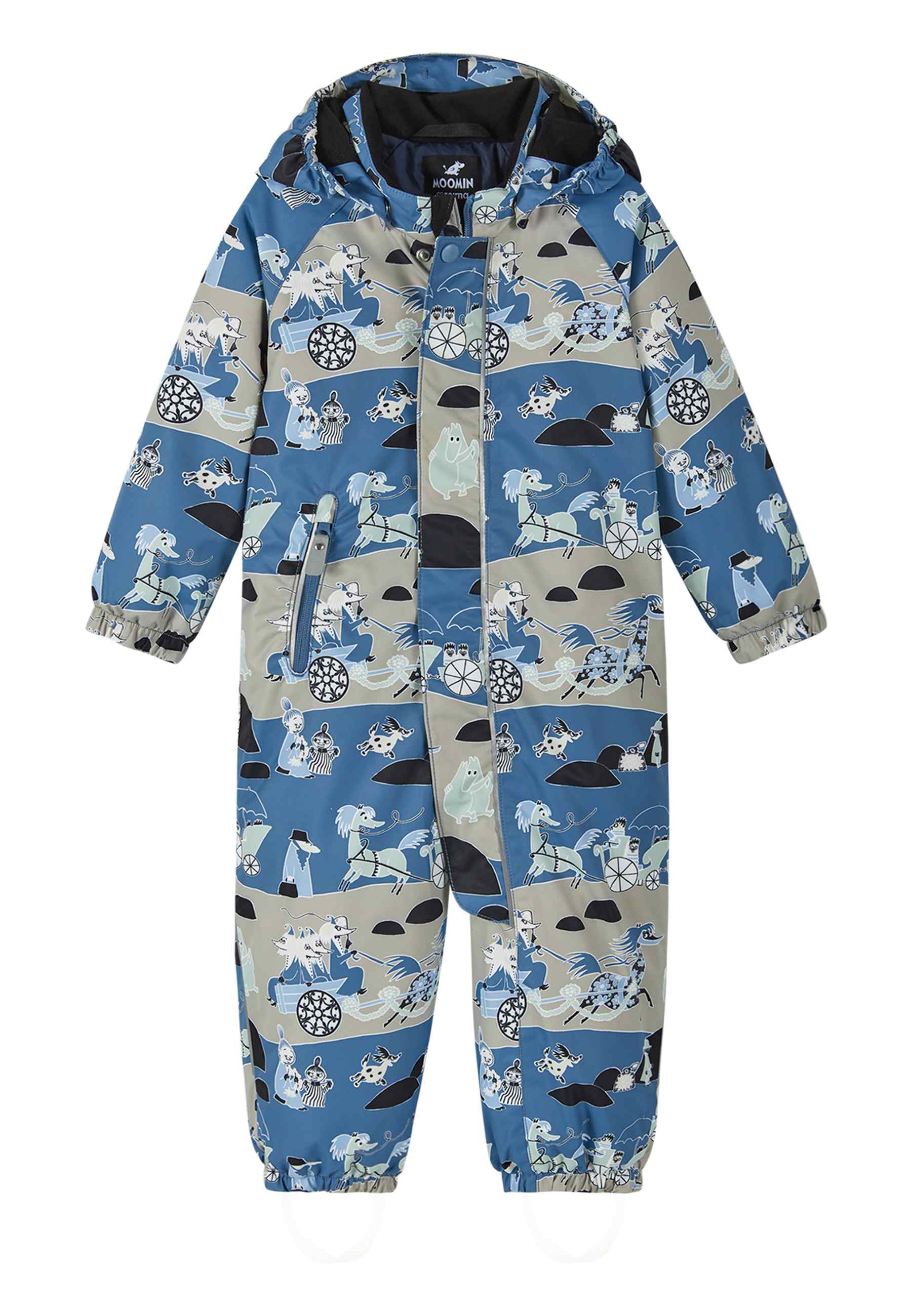 ReimaTec Winter Overall Moomin Puhuri Blue Ocean