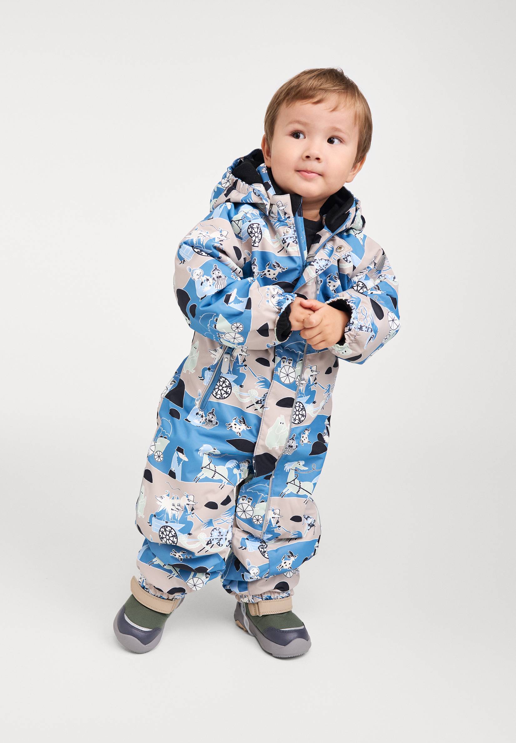 ReimaTec Winter Overall Moomin Puhuri Blue Ocean