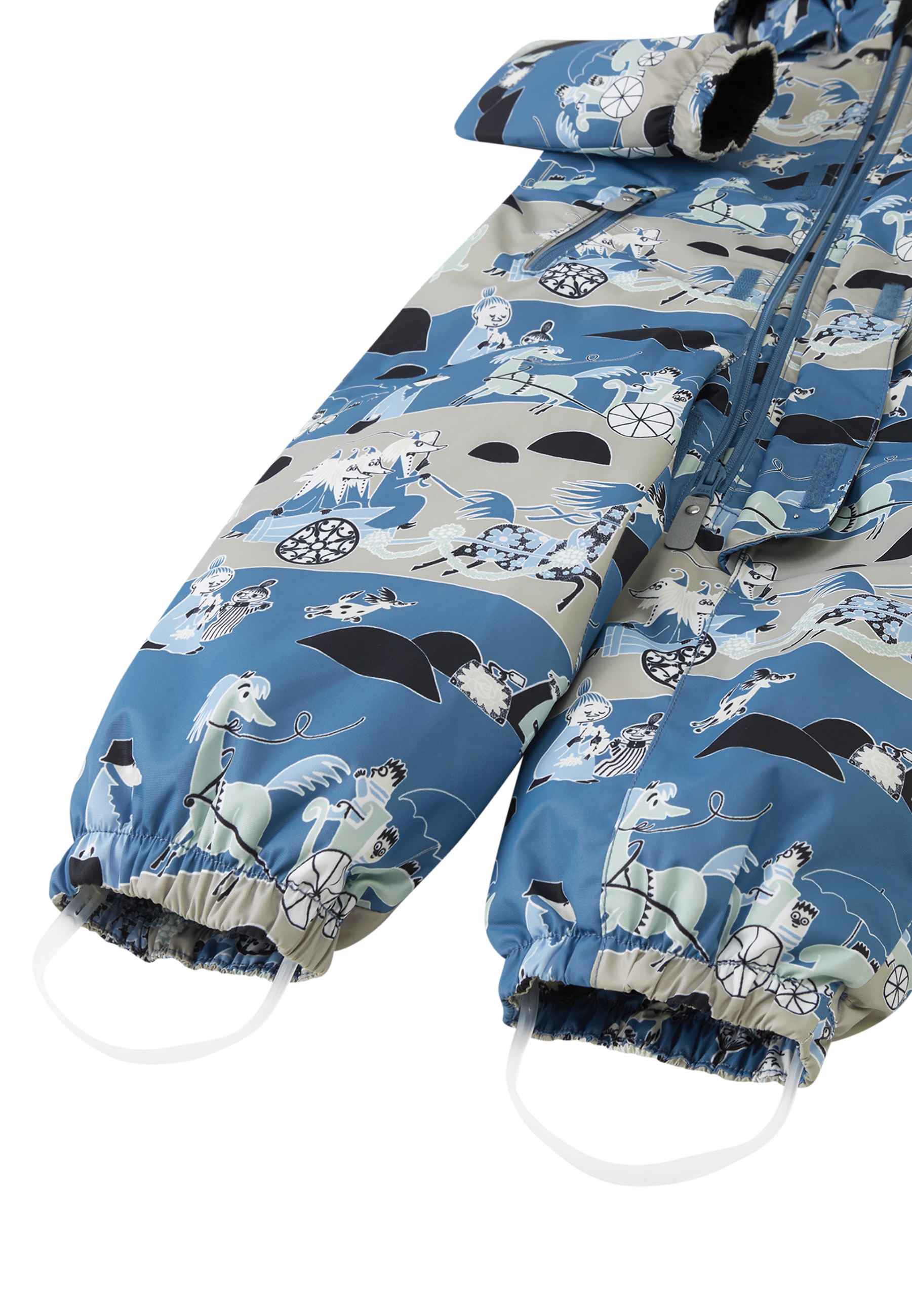 ReimaTec Winter Overall Moomin Puhuri Blue Ocean