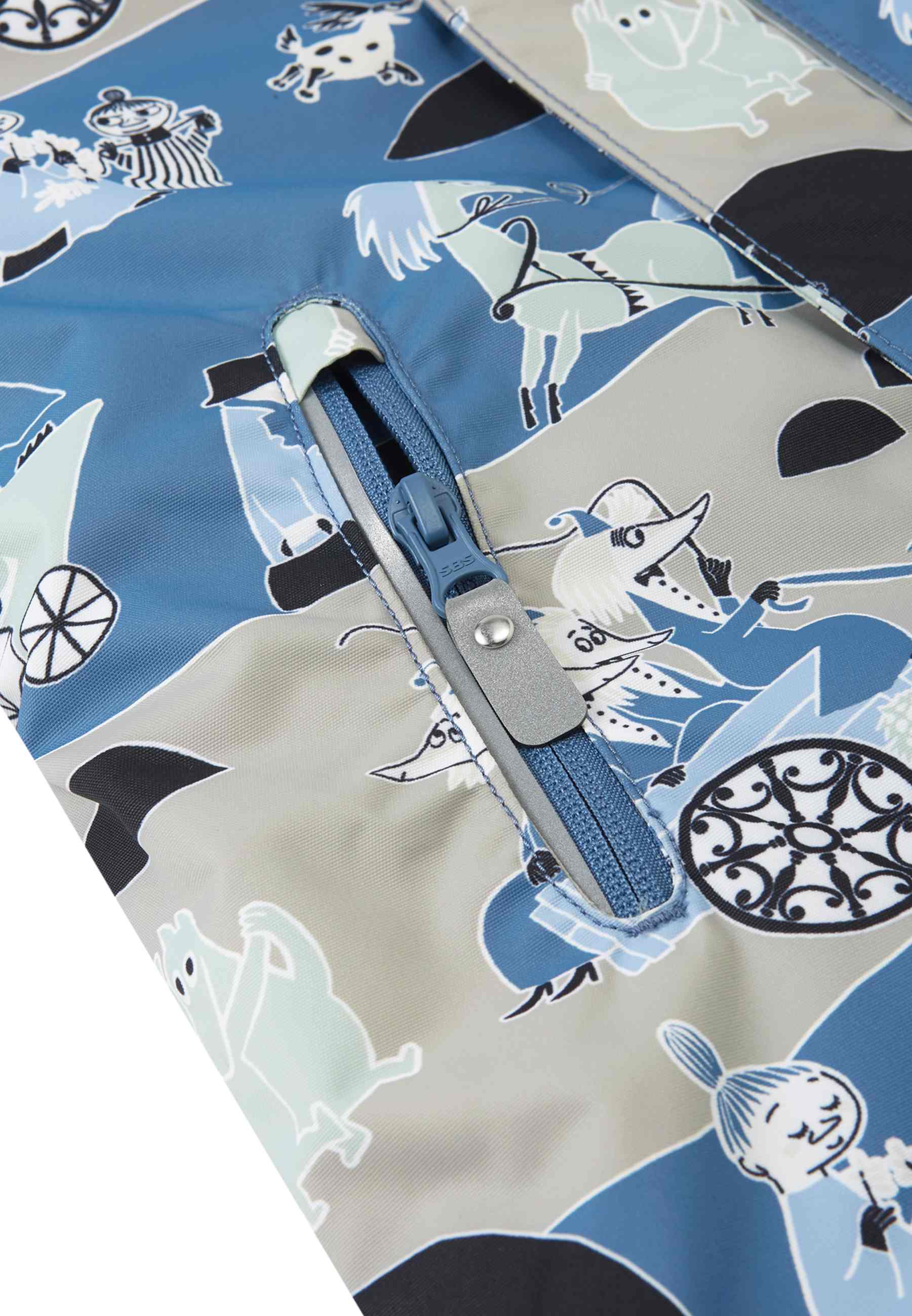 ReimaTec Winter Overall Moomin Puhuri Blue Ocean