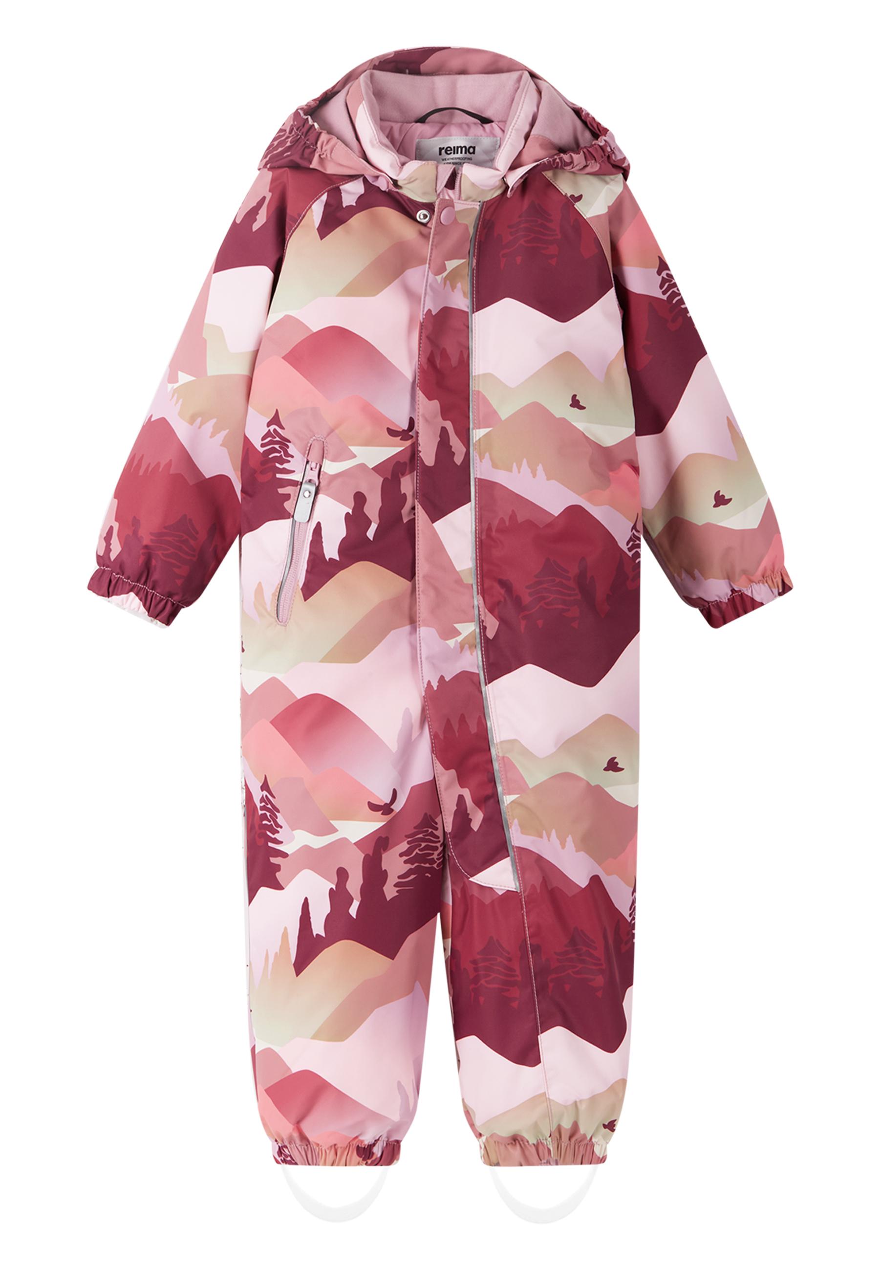 ReimaTec Winter Overall Puhuri Grey Pink