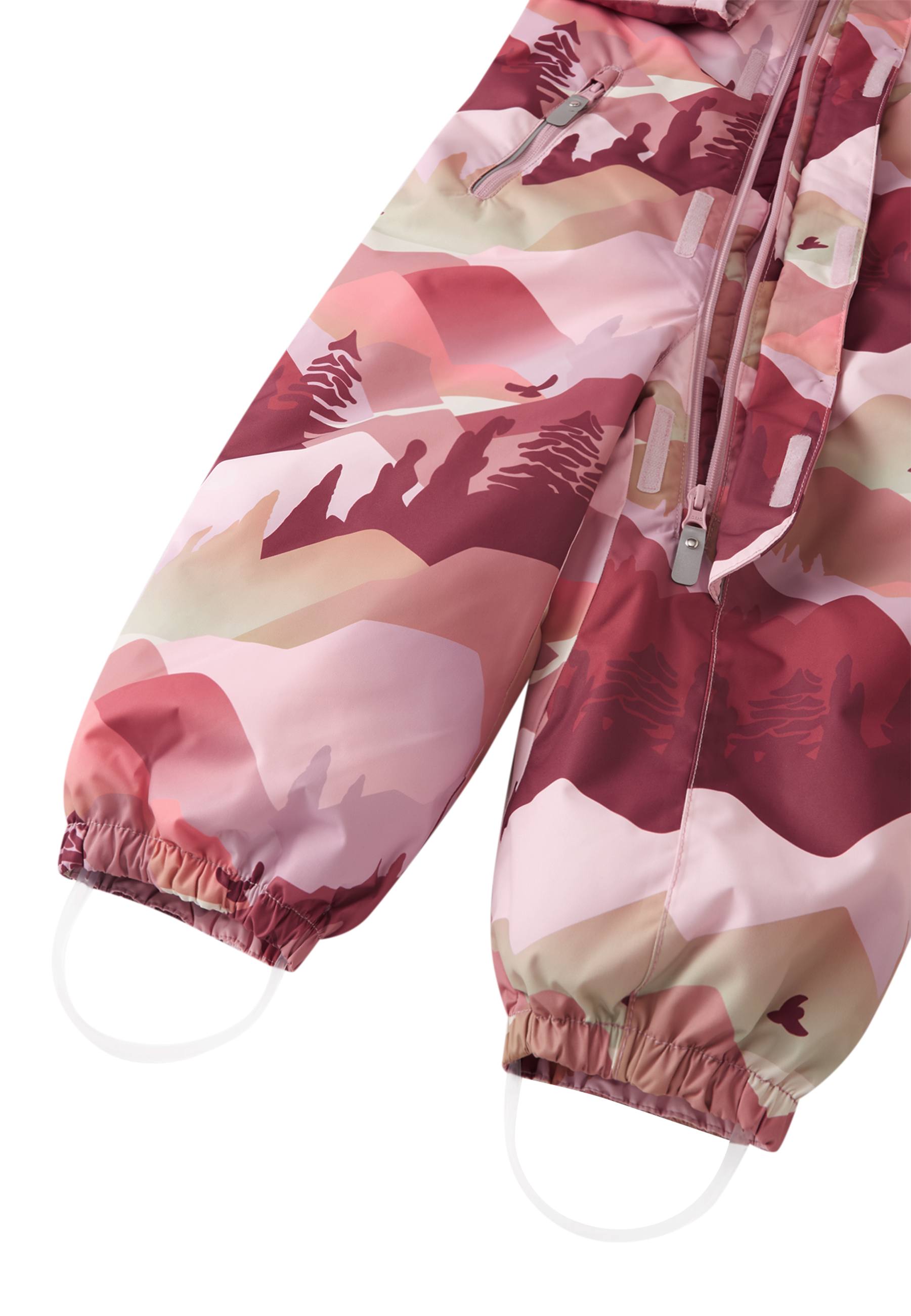 ReimaTec Winter Overall Puhuri Grey Pink