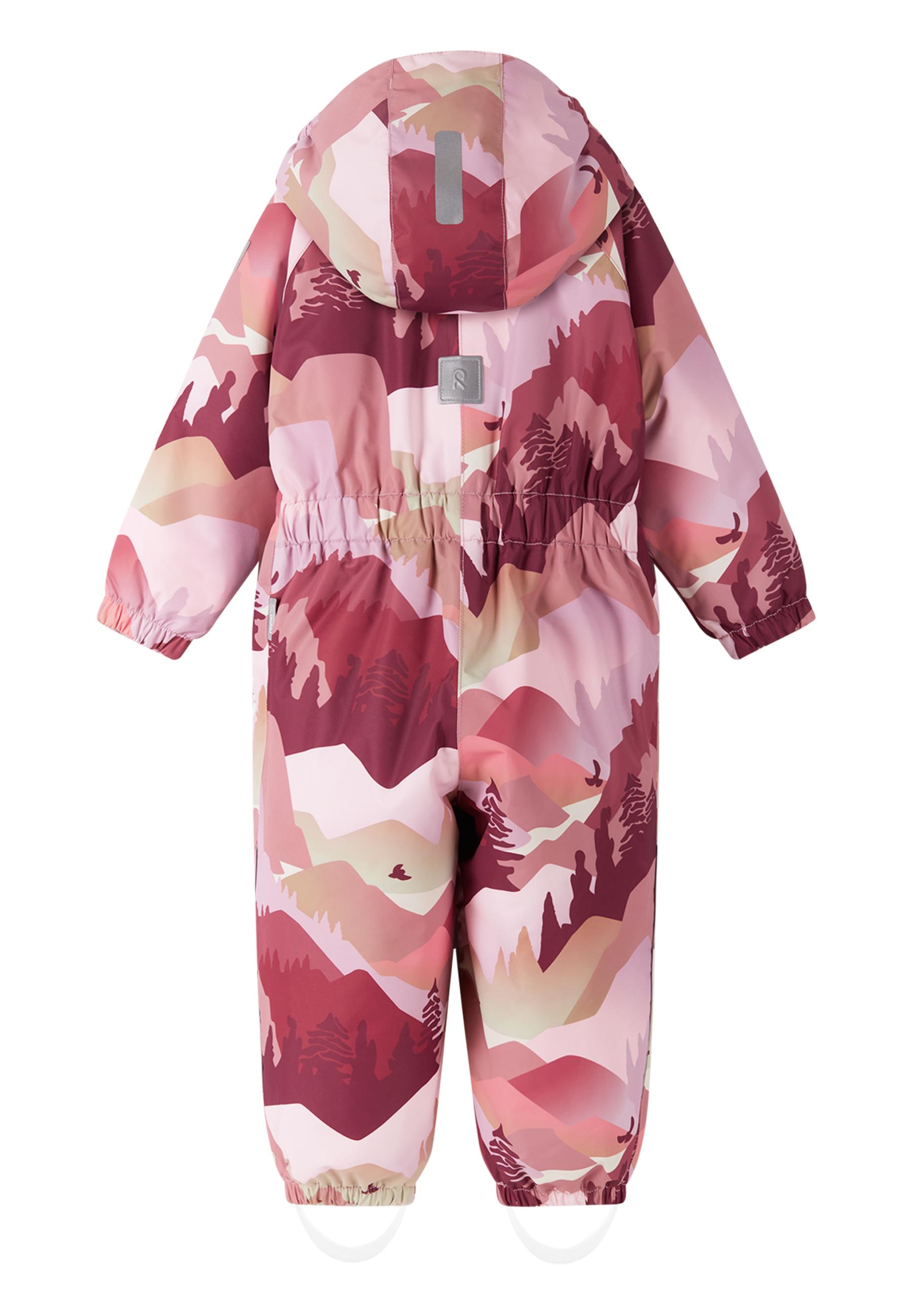 ReimaTec Winter Overall Puhuri Grey Pink