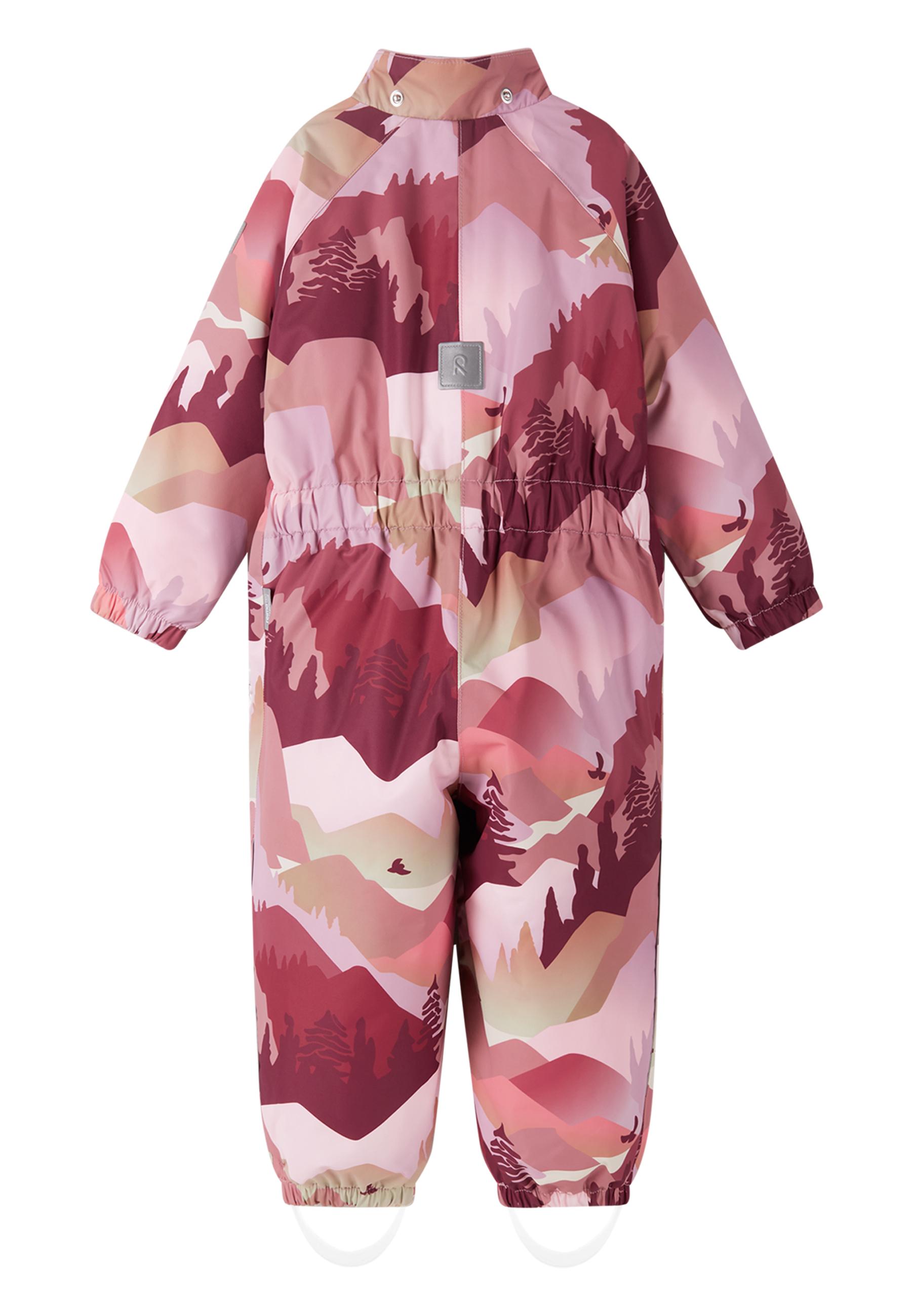 ReimaTec Winter Overall Puhuri Grey Pink