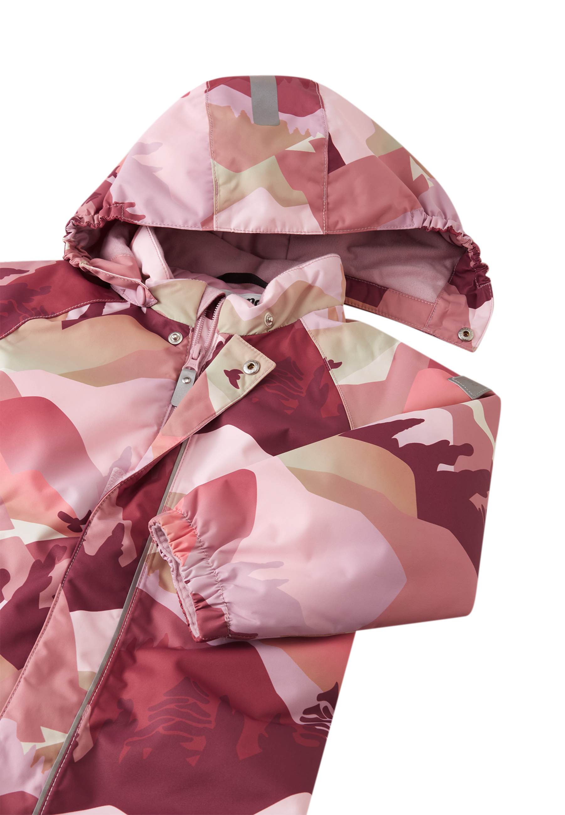 ReimaTec Winter Overall Puhuri Grey Pink