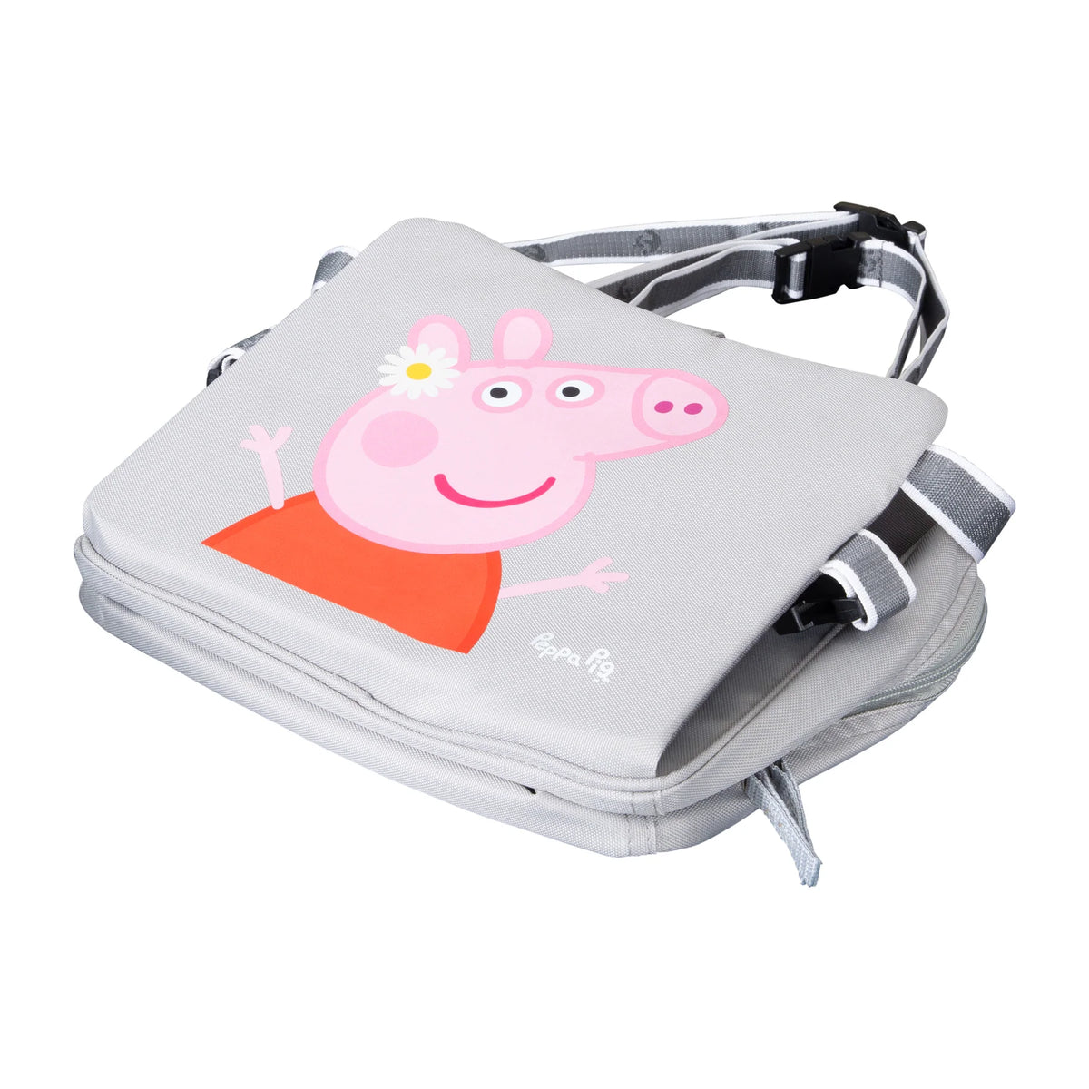 Roba Boostersitz &#39;Peppa Pig&#39; aufblasbarer Sitz mit erhöhten Seitenteilen grau/rosa