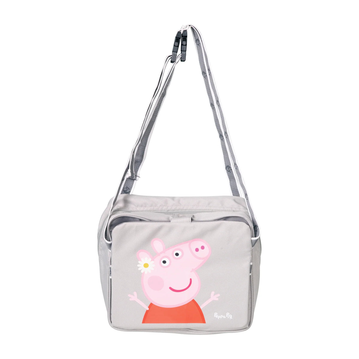 Roba Boostersitz &#39;Peppa Pig&#39; aufblasbarer Sitz mit erhöhten Seitenteilen grau/rosa