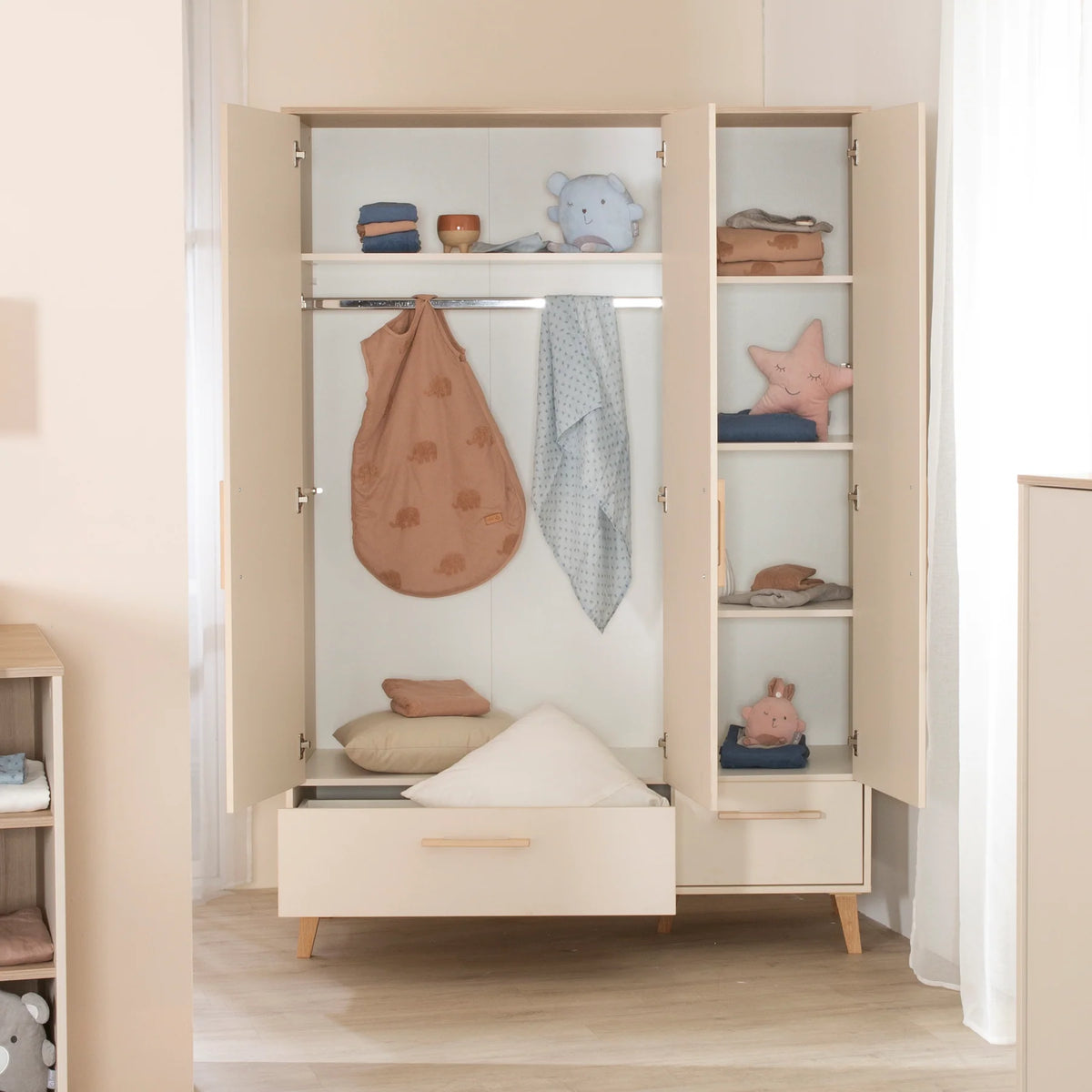 Roba Jil Kleiderschrank 3 Türen