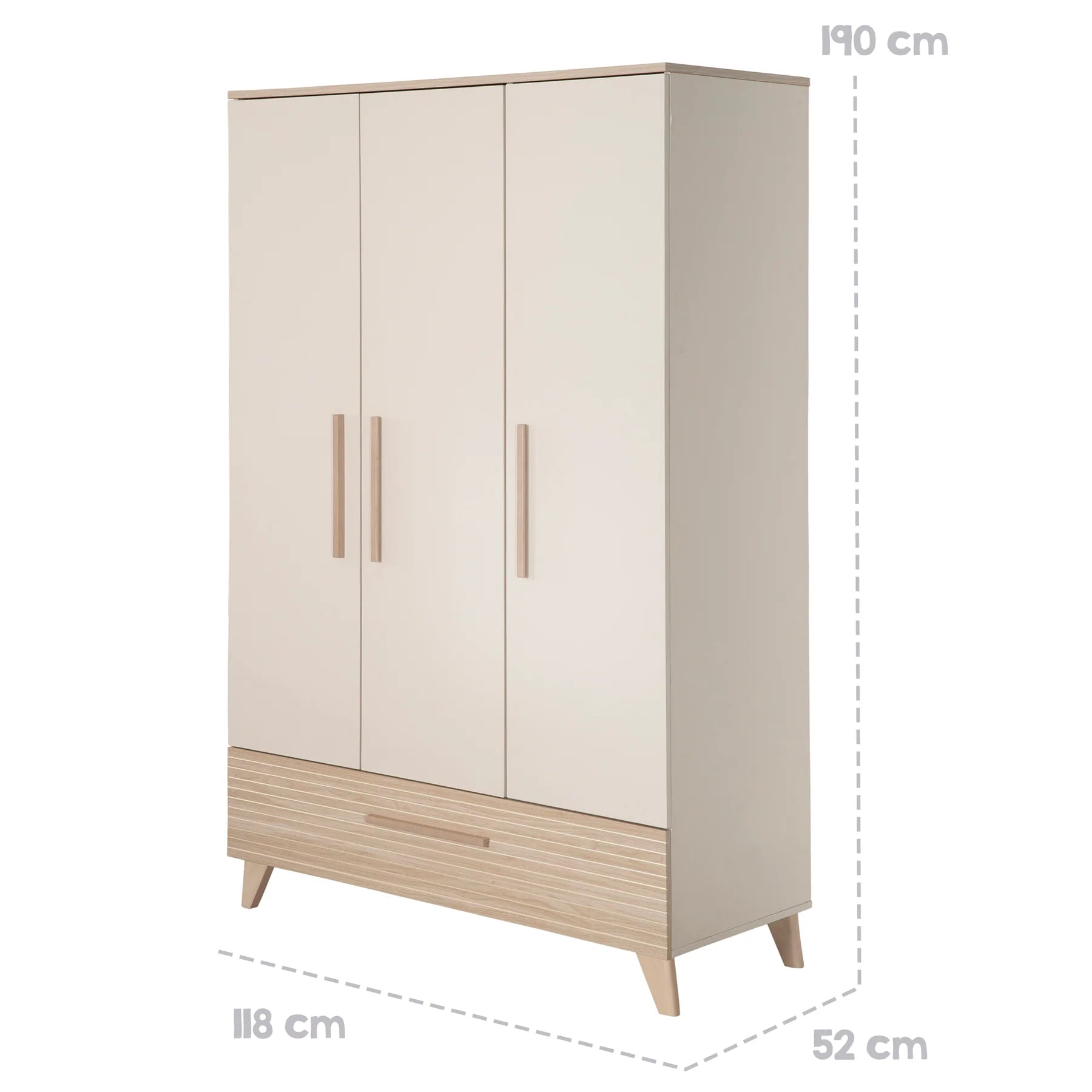 Roba Sidney Kleiderschrank 3 Türen