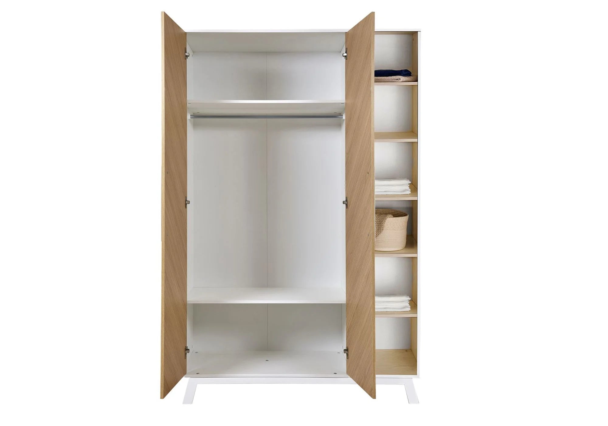 Schardt Fishbone Schrank 2 Türen mit Seitenregal