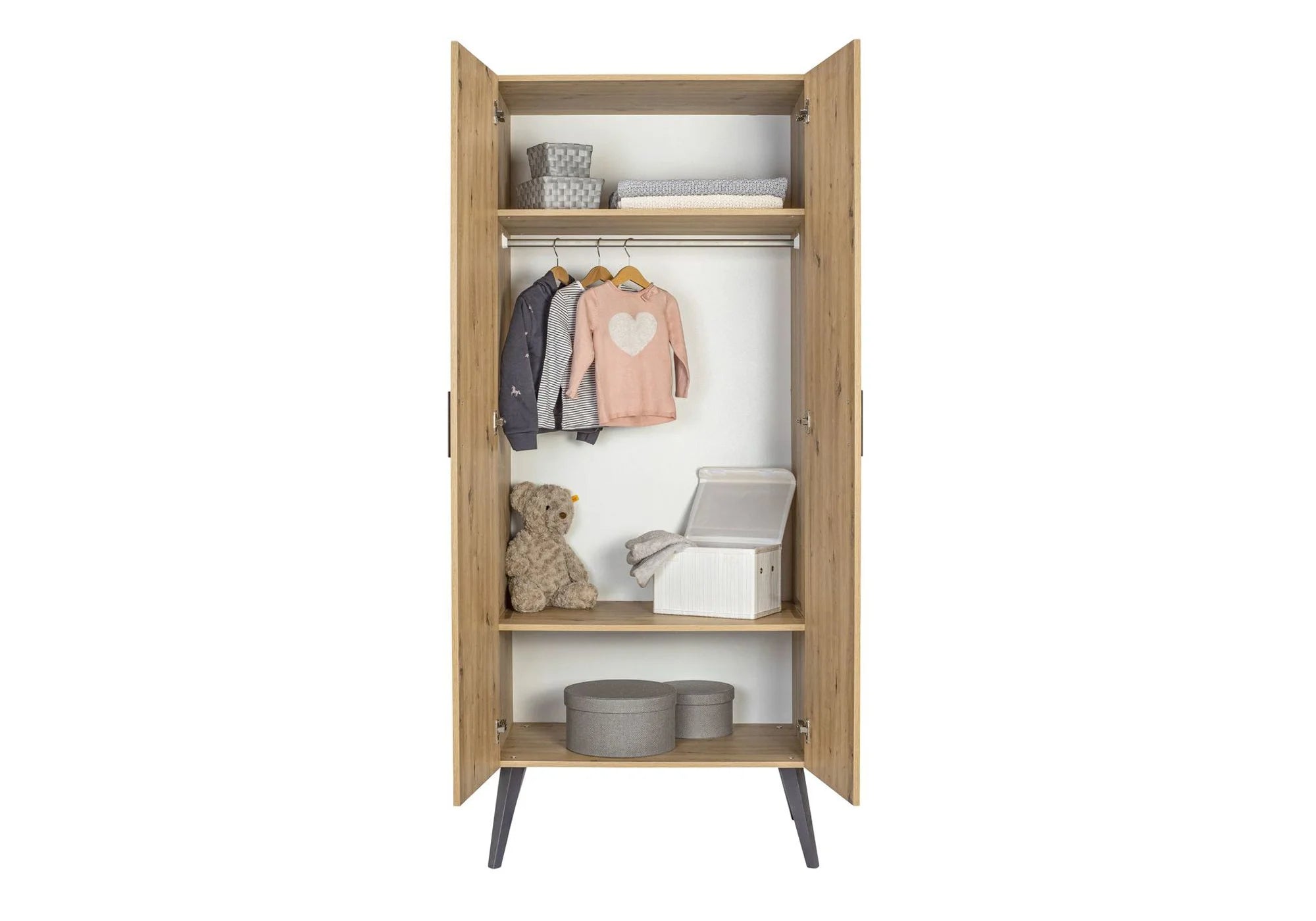 Schardt Morris Oak Schrank 2 Türen