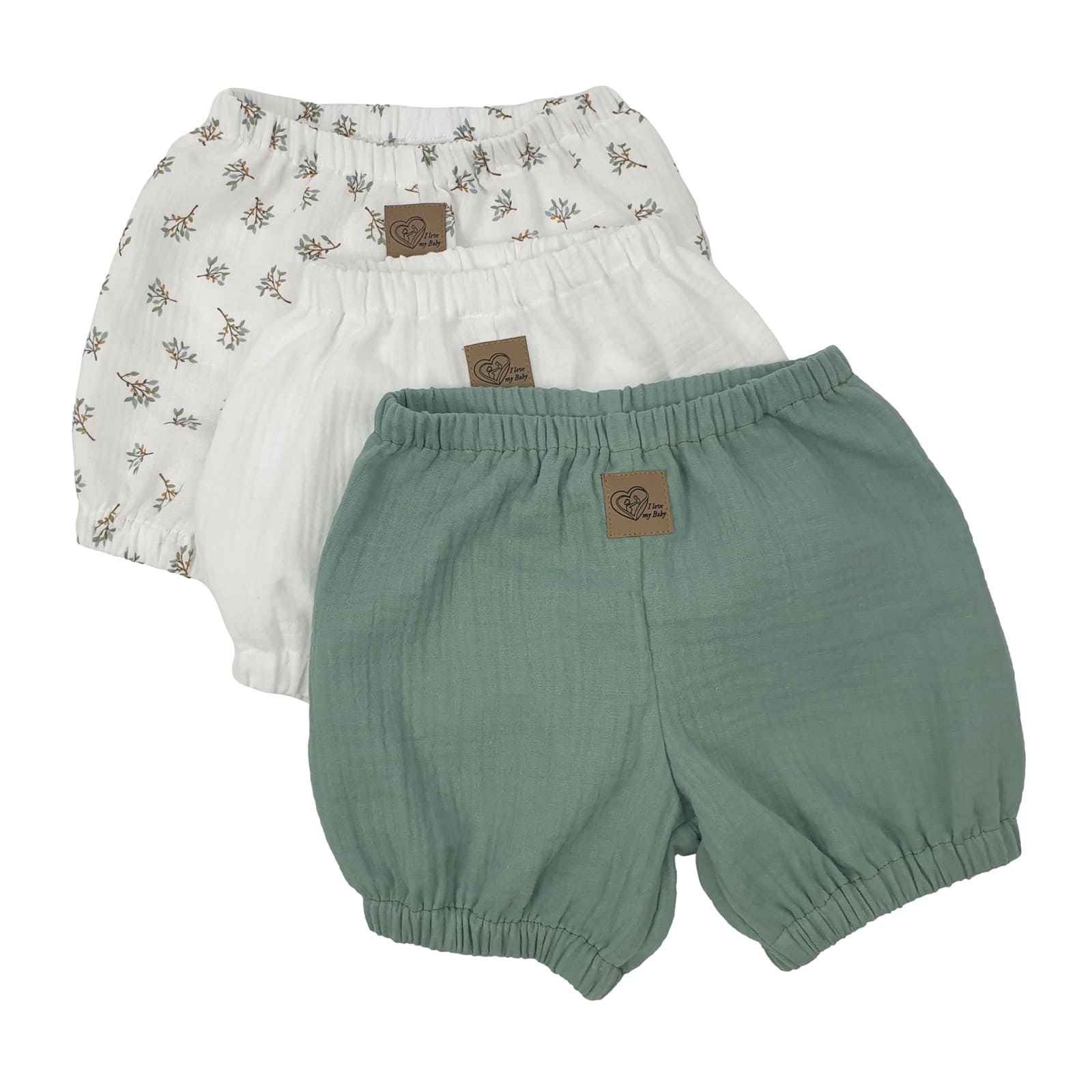 BISAL Pumpshorts 3er Set