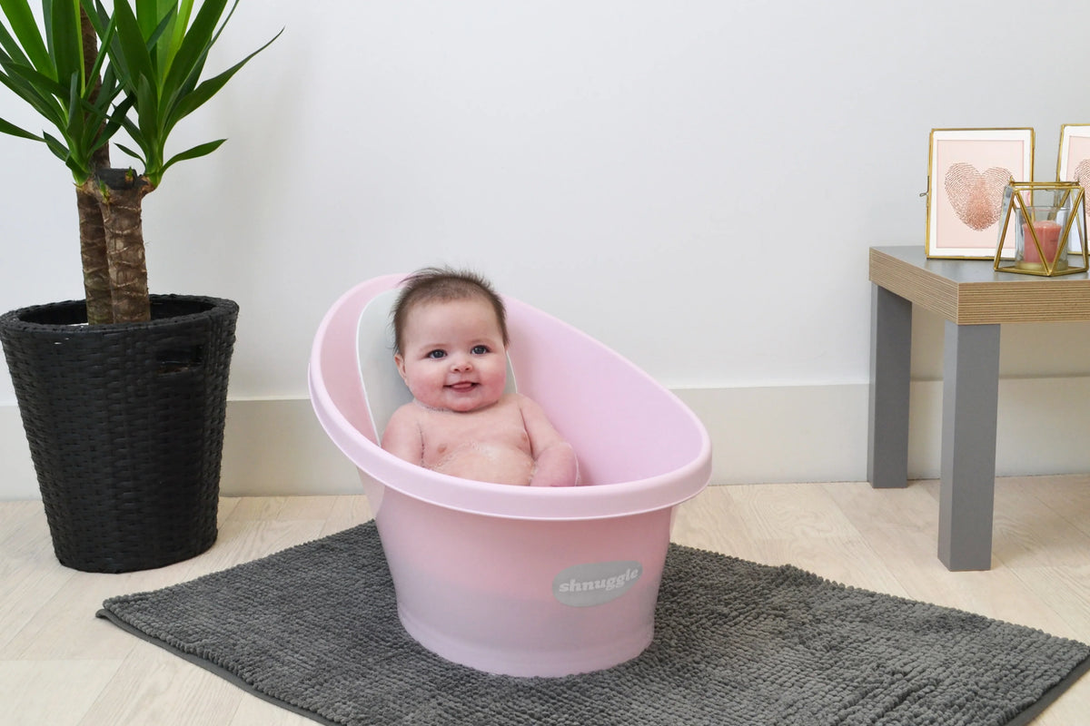 Shnuggle Badewanne mit Abfluss