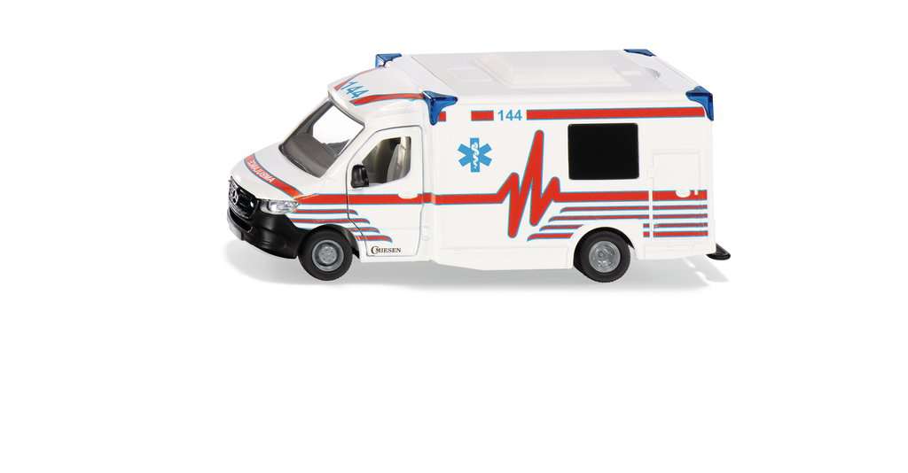 Siku Rettungswagen 144 Mercedes Benz Sprinter