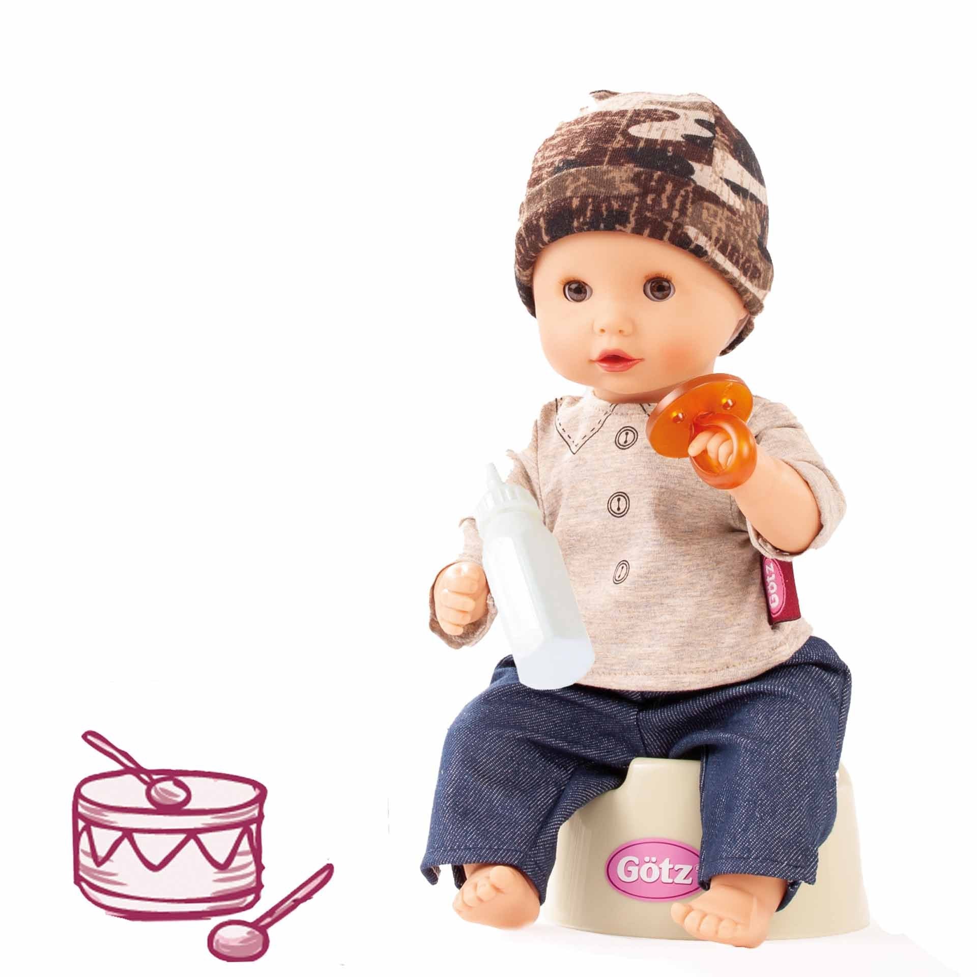 Götz Set Sleepy Aquini Junge 33 cm