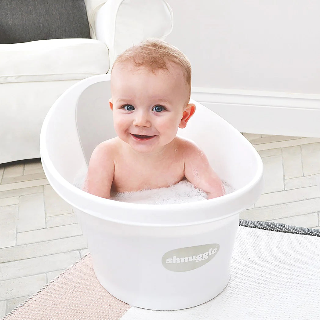 Shnuggle Badewanne mit Abfluss