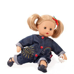 Götz Muffin blondes Haar 33cm Weichkörperpuppe