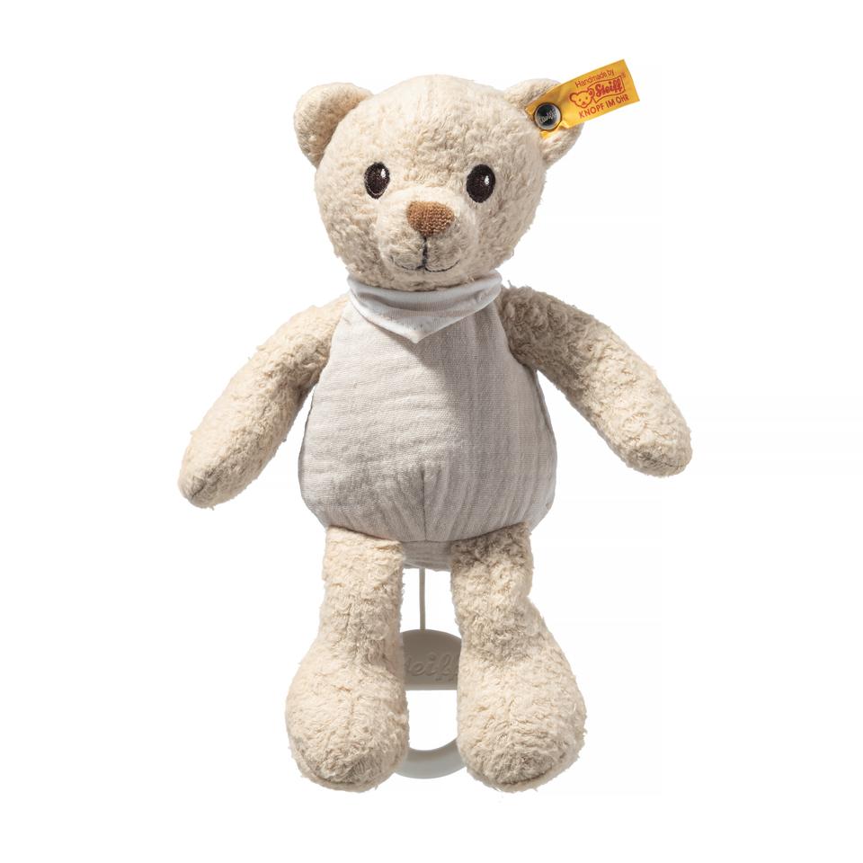 Steiff GOTS Noah Teddybär Spieluhr beige