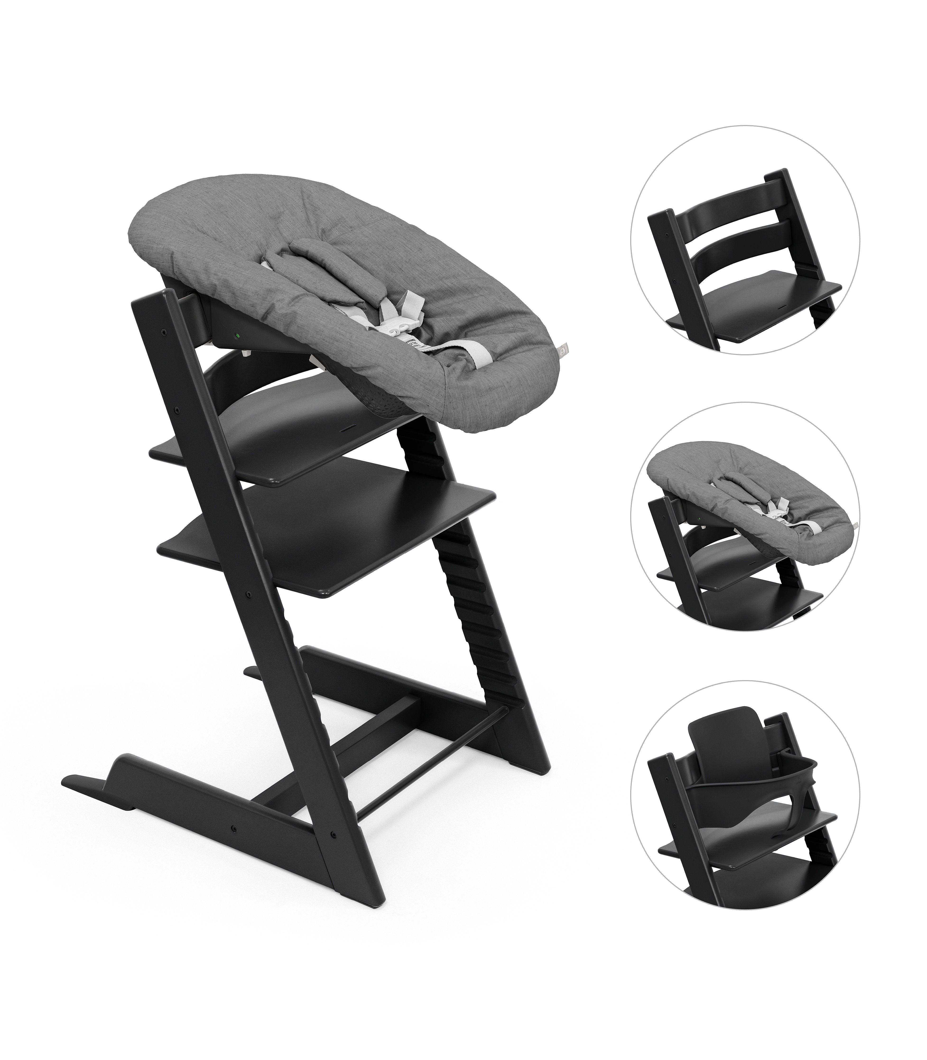 Stokke Tripp Trapp Hochstuhl Bundle mit Baby Set und Newborn Set *PROMO*
