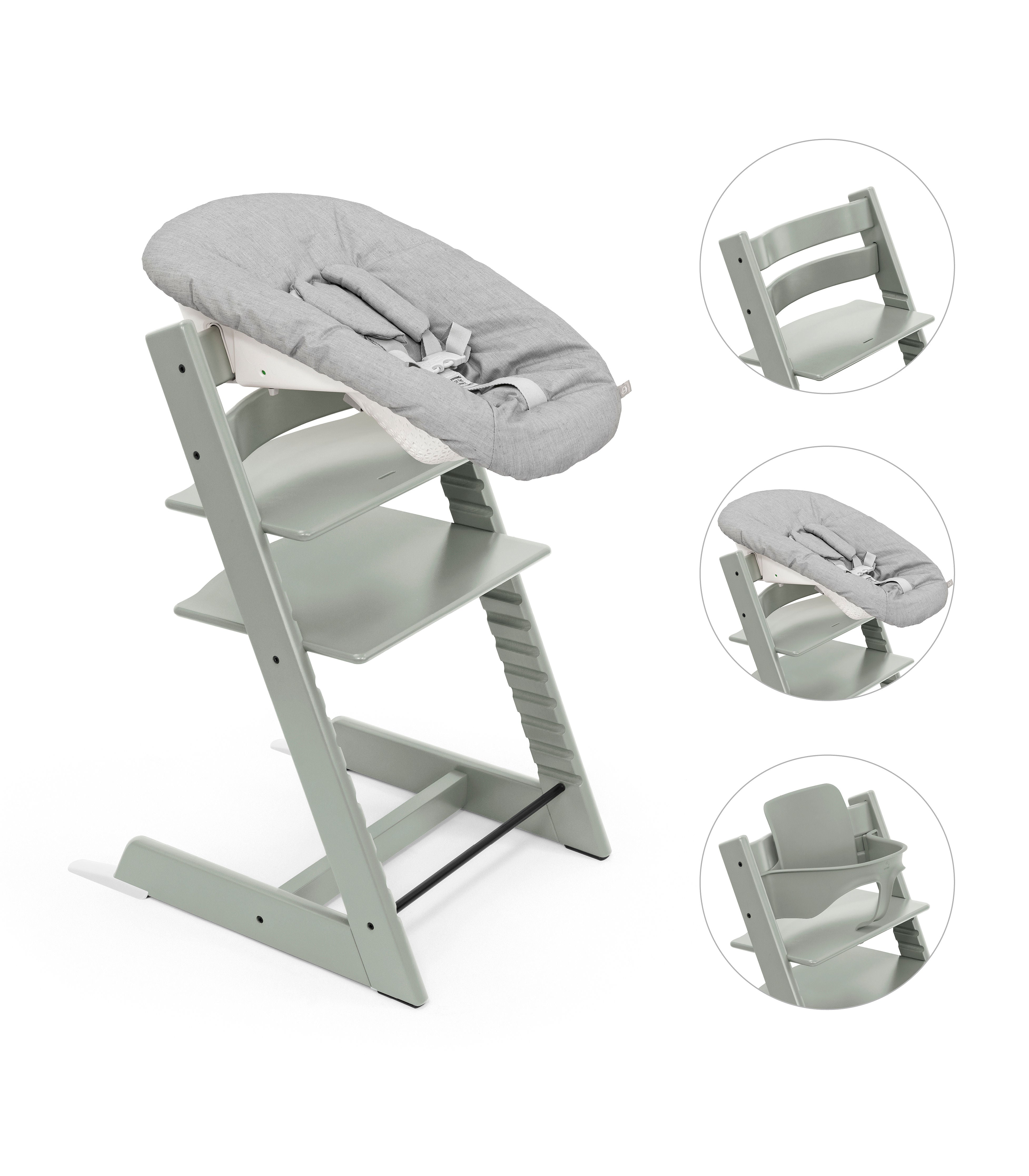 Stokke Tripp Trapp Hochstuhl Bundle mit Baby Set und Newborn Set *PROMO*