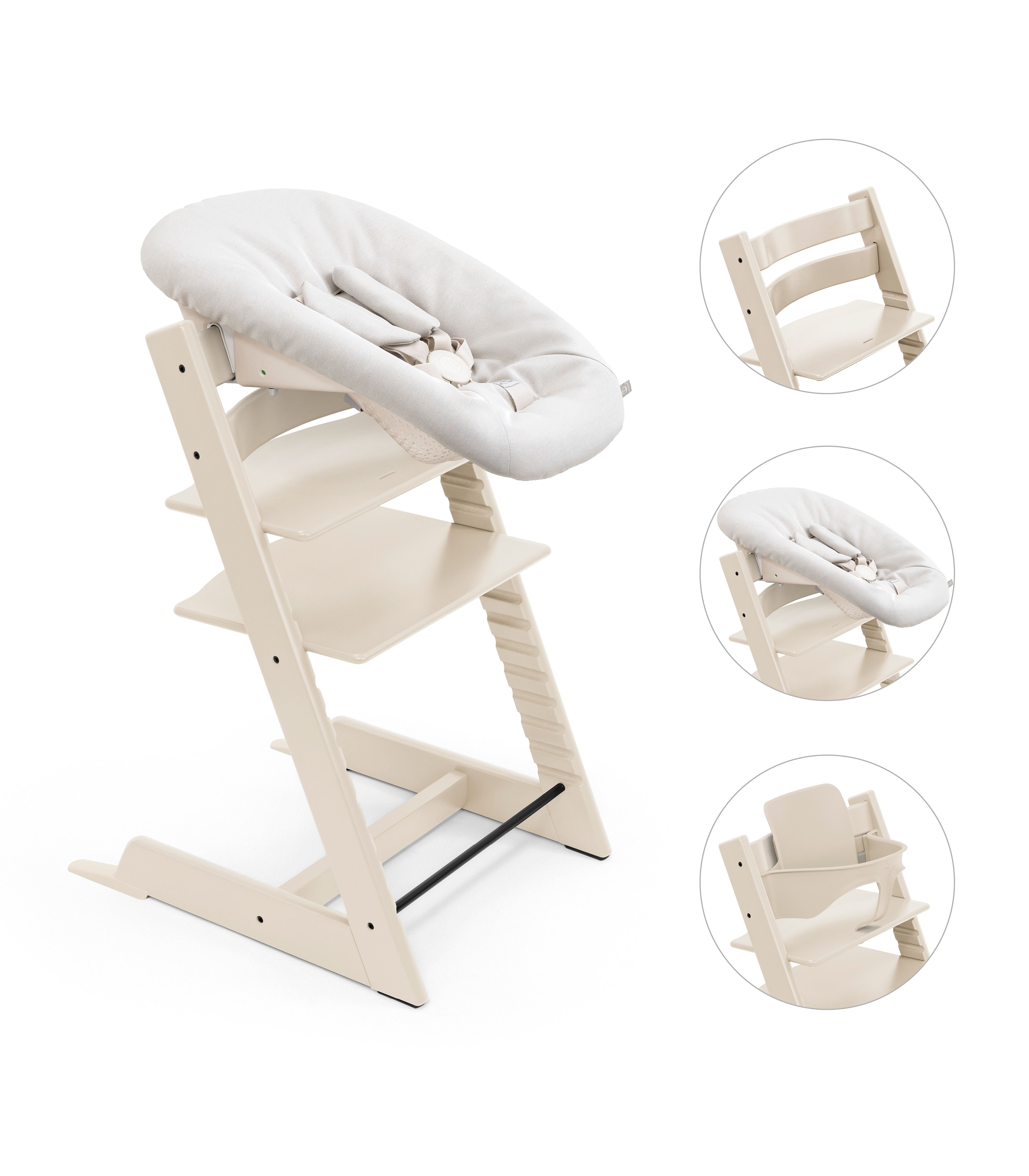 Stokke Tripp Trapp Hochstuhl Bundle mit Baby Set und Newborn Set *PROMO*