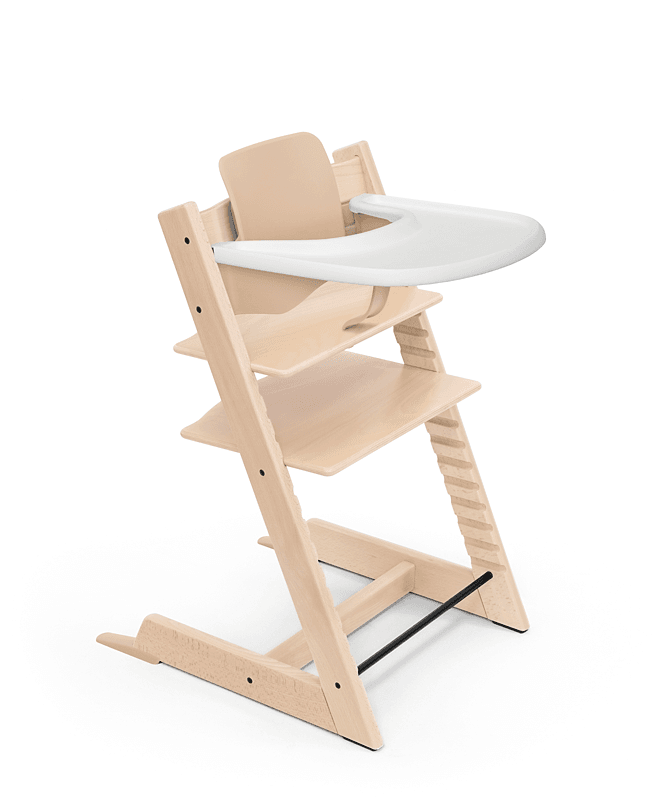 Stokke Tripp Trapp Hochstuhl Bundle mit Baby Set und Stokke Tray *PROMO*
