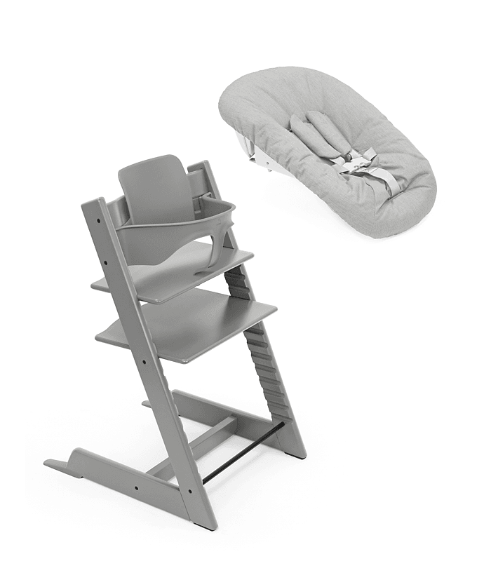 Stokke Tripp Trapp Hochstuhl Bundle mit Baby Set und Newborn Set *SONDERAKTION*