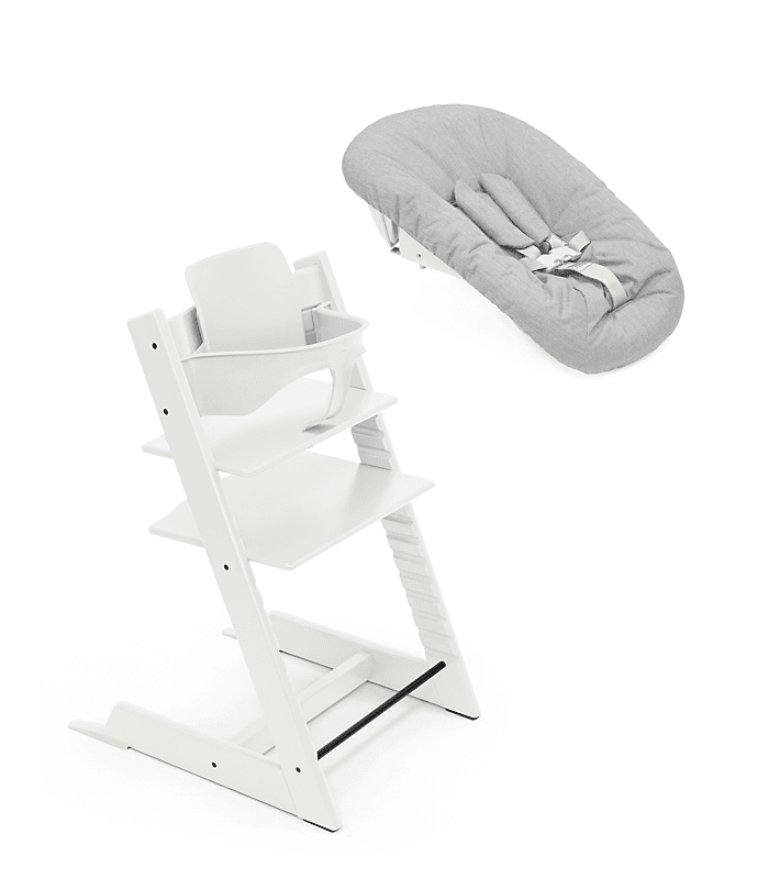 Stokke Tripp Trapp Hochstuhl Bundle mit Baby Set und Newborn Set *SONDERAKTION*