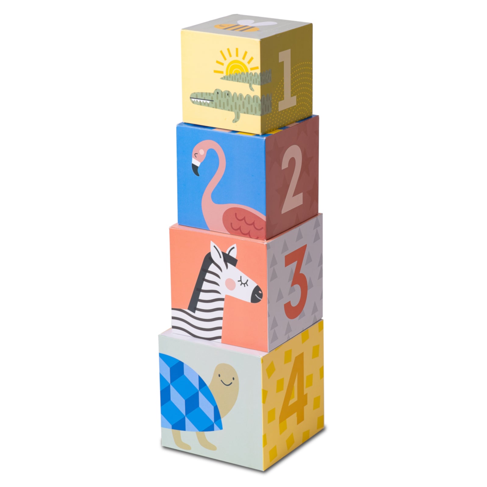 TAF TOYS Sortier- und Stapelspiel Savannah