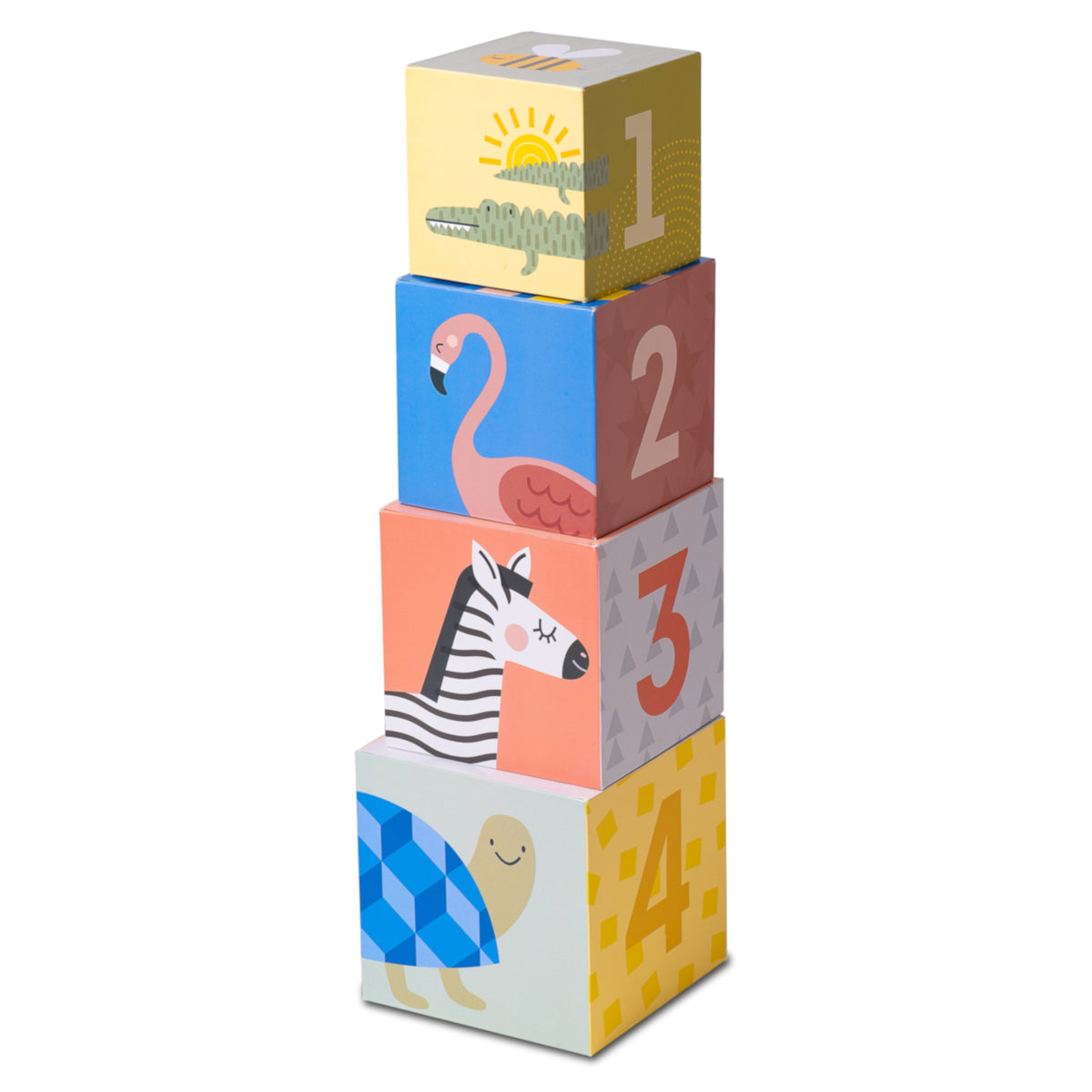 TAF TOYS Sortier- und Stapelspiel Savannah