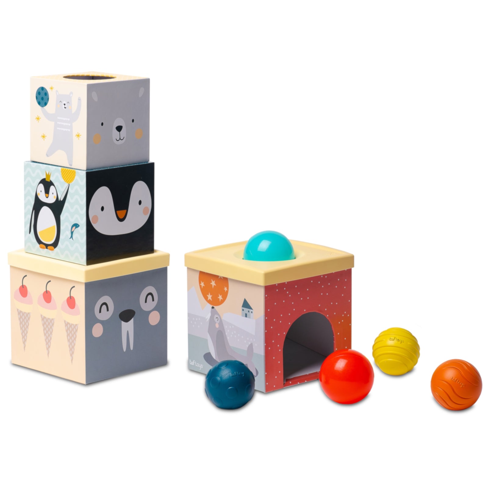 TAF TOYS Sortierspiel mit Bällen Nordpol