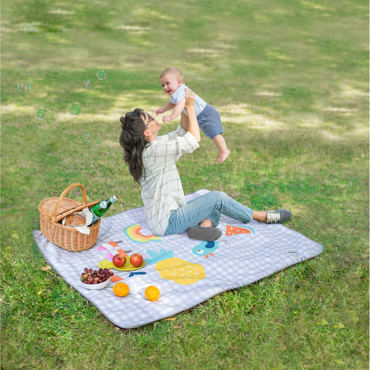 TAF TOYS Spielmatte für draussen