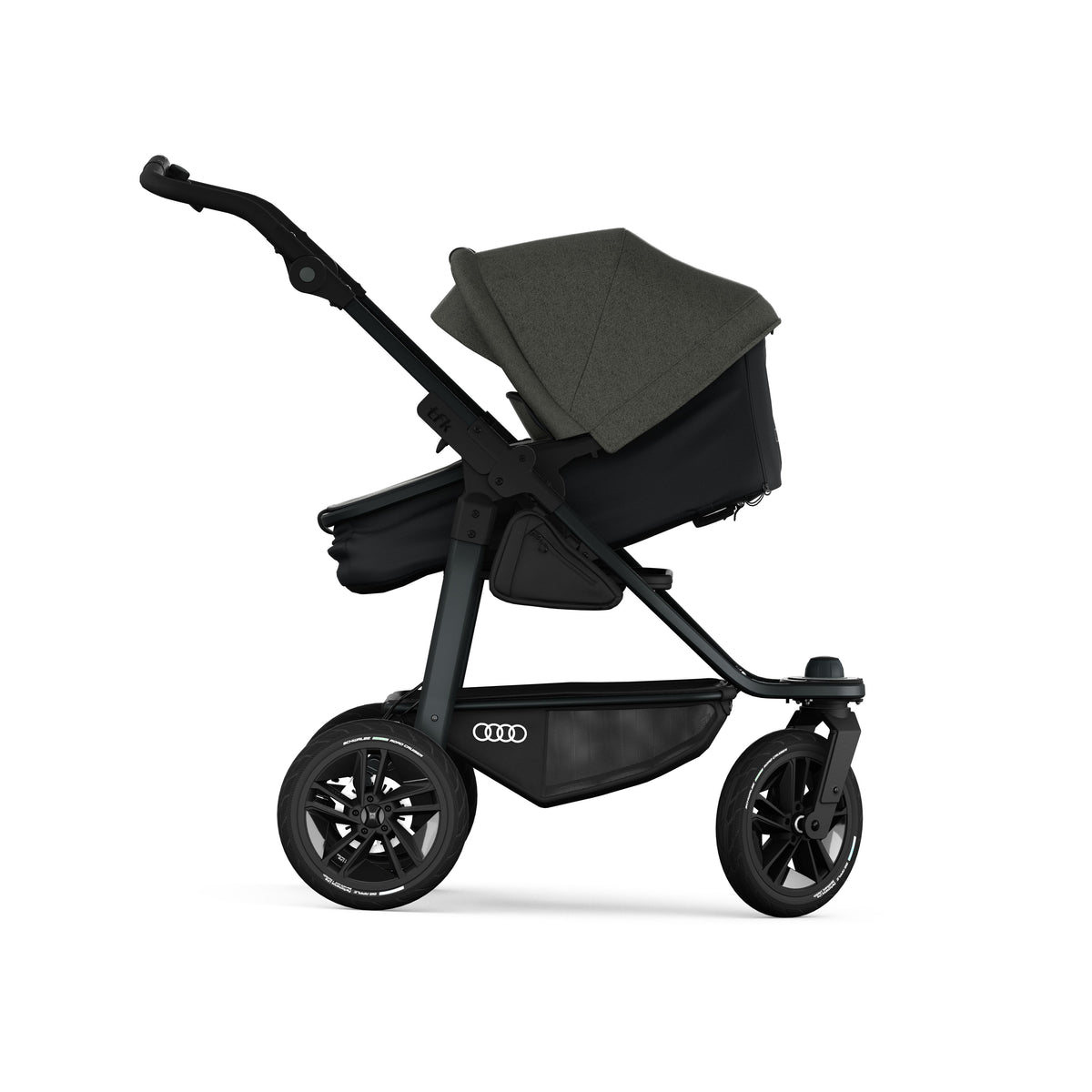 TFK mono 3 AUDI - Kombi Kinderwagen mit Luftrad-Set